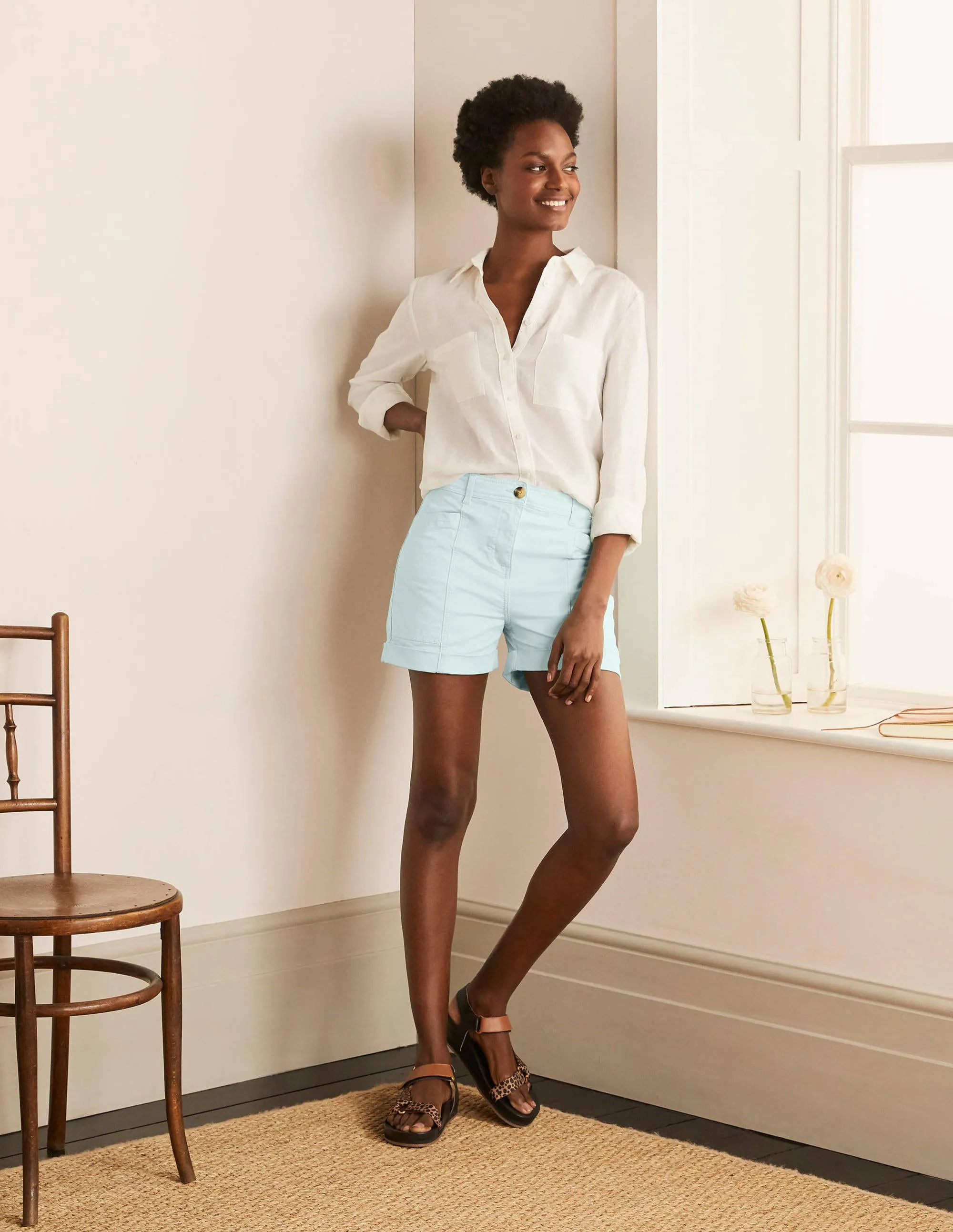 Abingdon Shorts-Spearmint