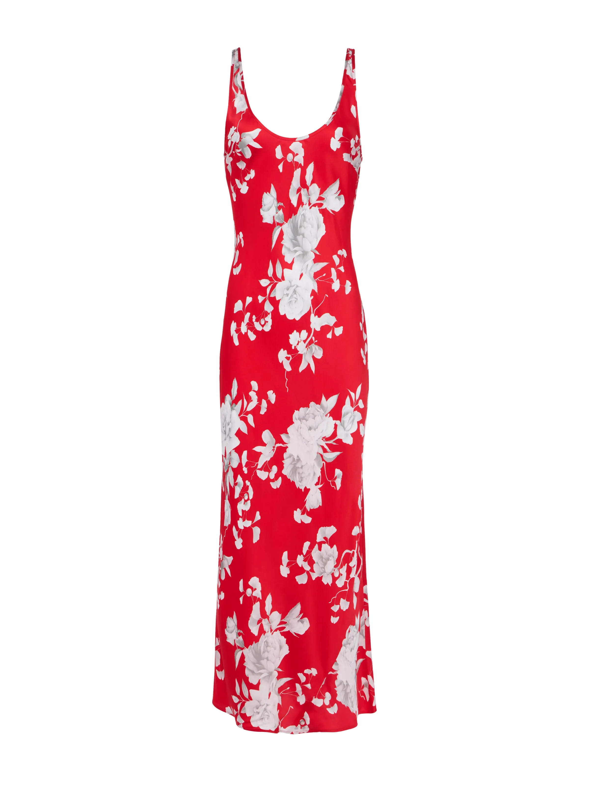 Akiya Satin Maxi Dress