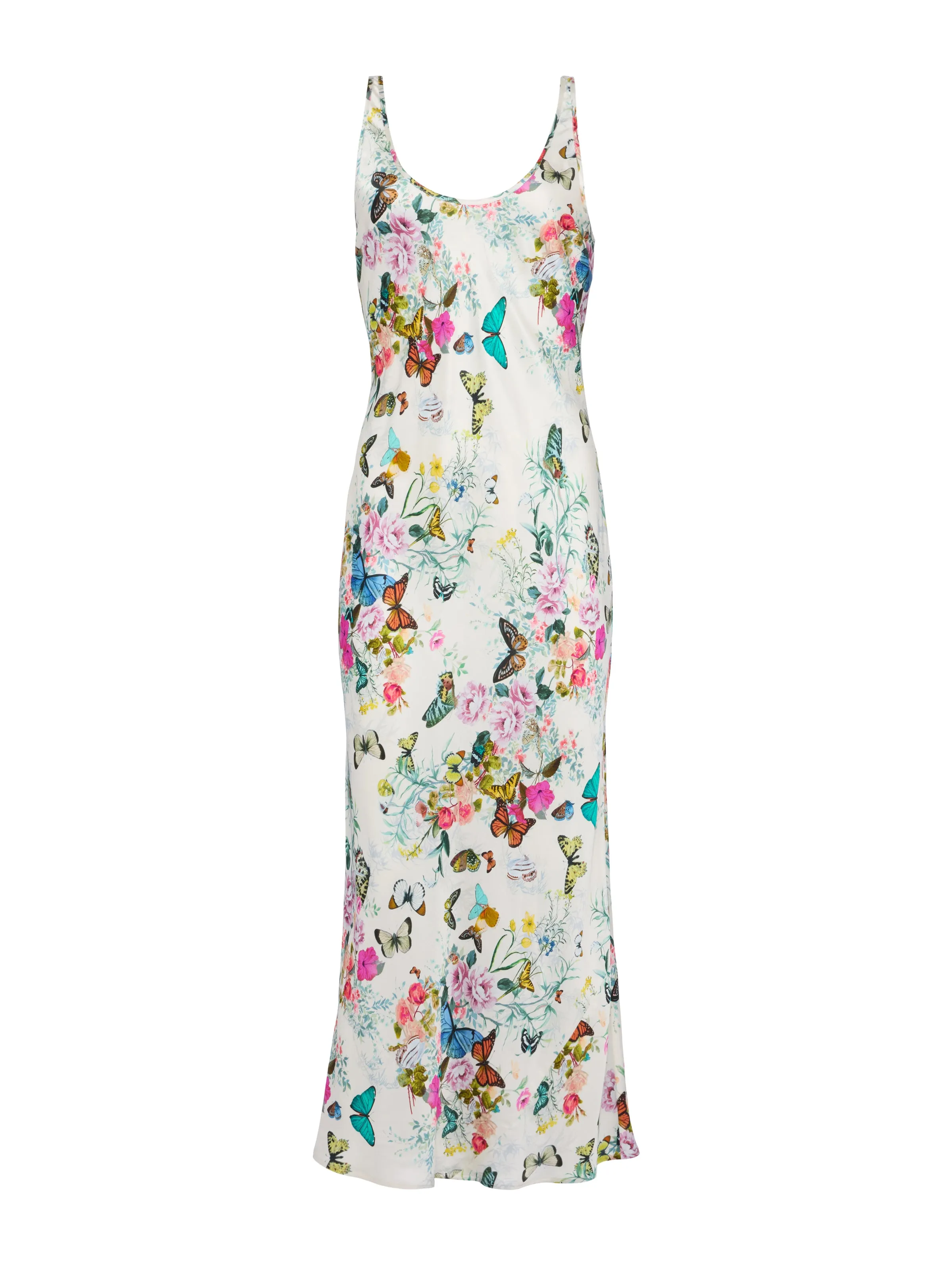 Akiya Satin Maxi Dress