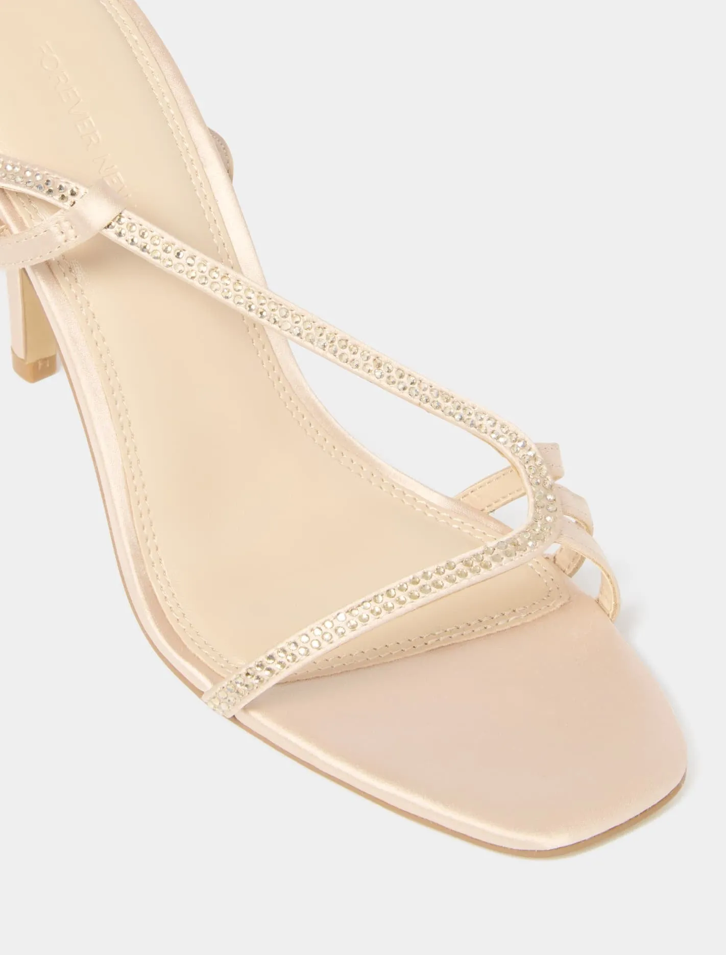 Andi Asymmetrical Occasion Heel Sandal