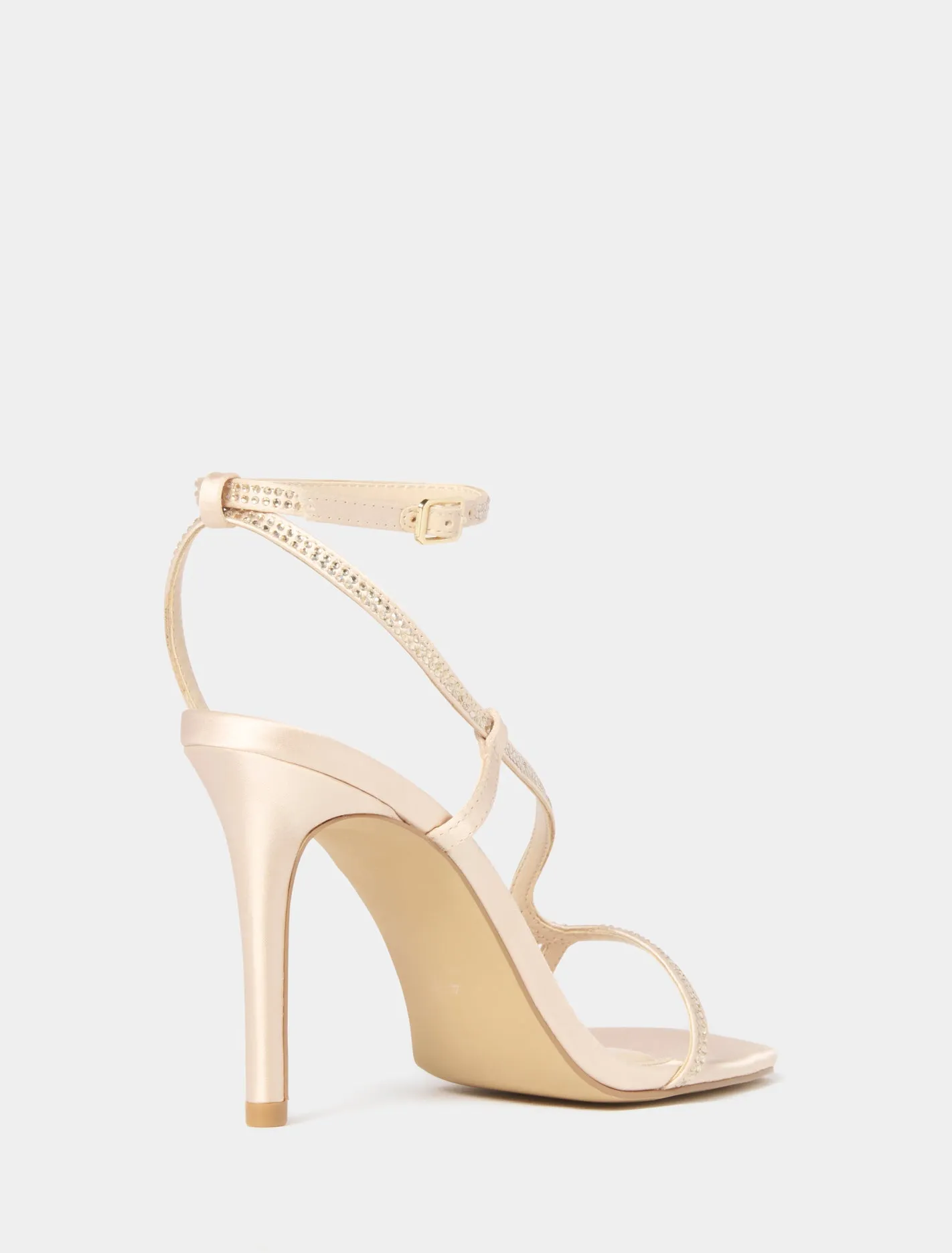 Andi Asymmetrical Occasion Heel Sandal
