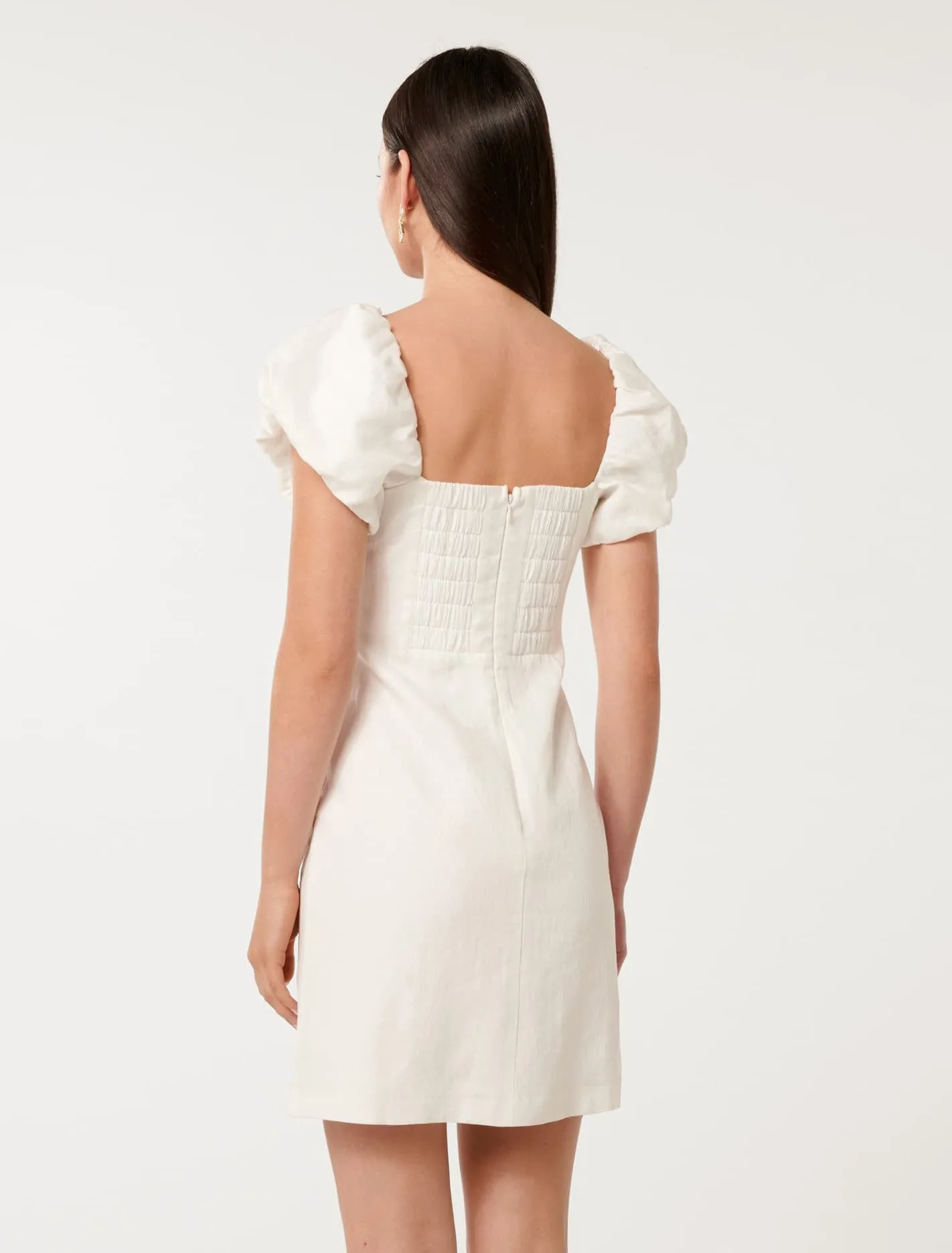 Aspen Ruched Mini Dress