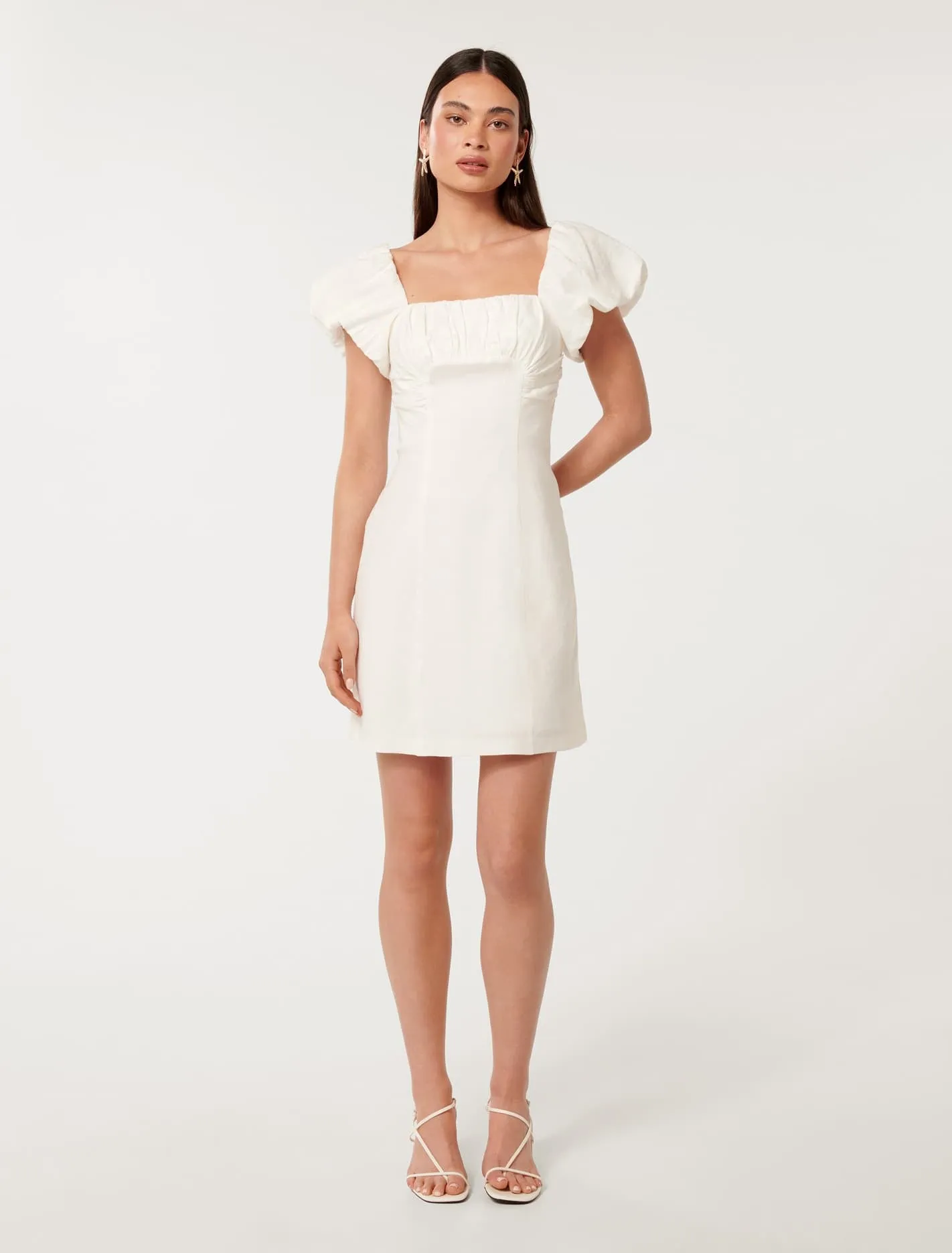 Aspen Ruched Mini Dress