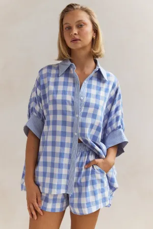 Beatrice Shirt (Blue)