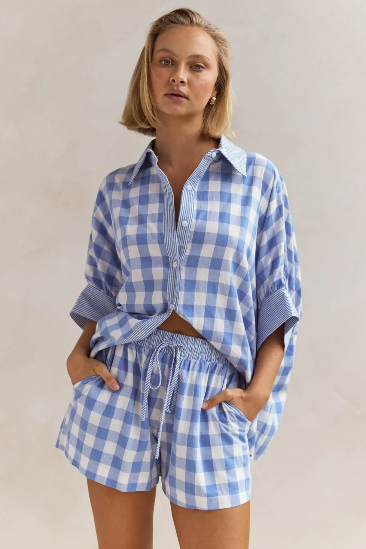 Beatrice Shirt (Blue)