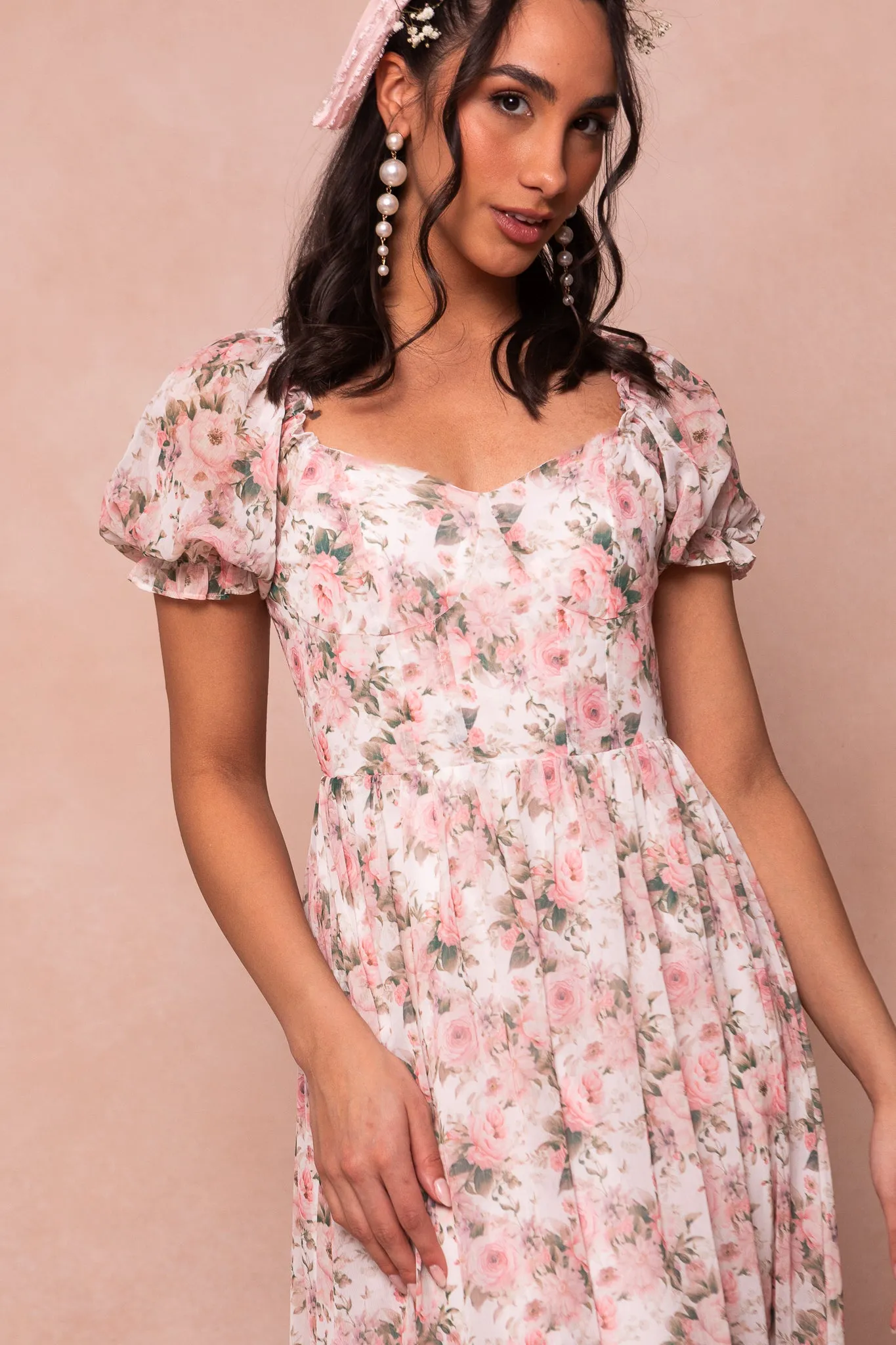 Beloved Dress in Floral - FINAL SALE