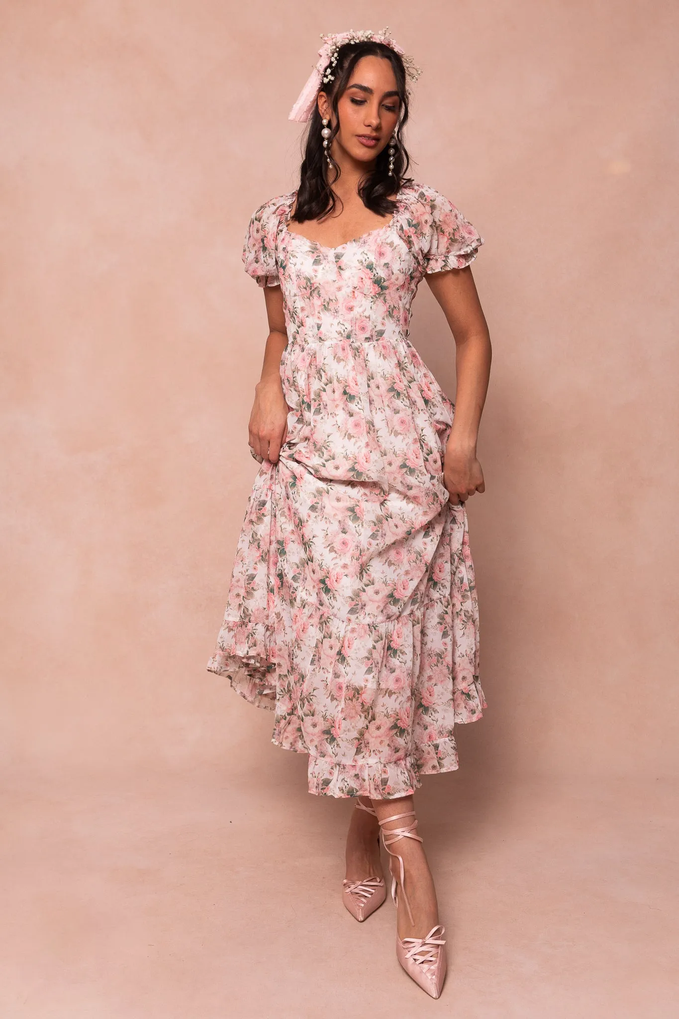 Beloved Dress in Floral - FINAL SALE