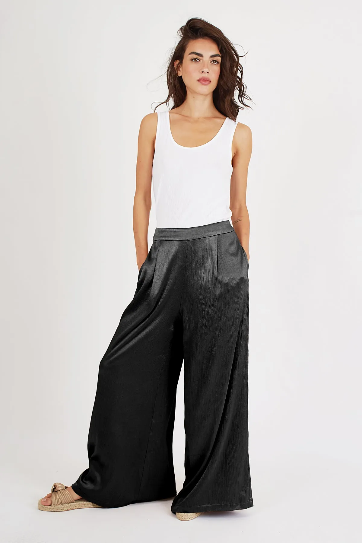 Breathless Evie Trousers in Black
