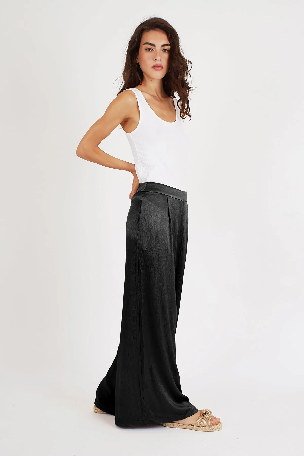 Breathless Evie Trousers in Black