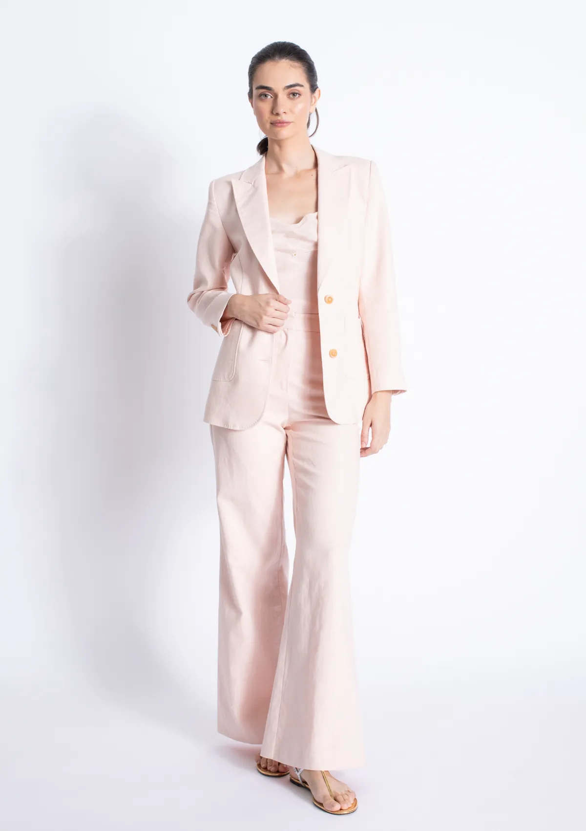 Caliz Linen Blazer