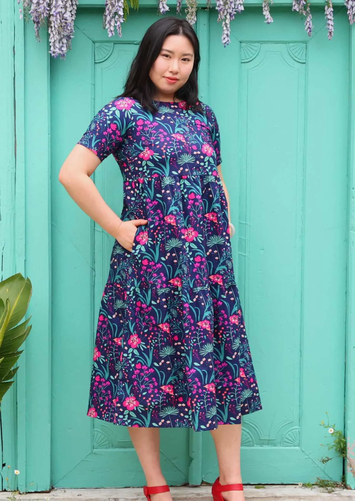 Claudia Dress Dianthus
