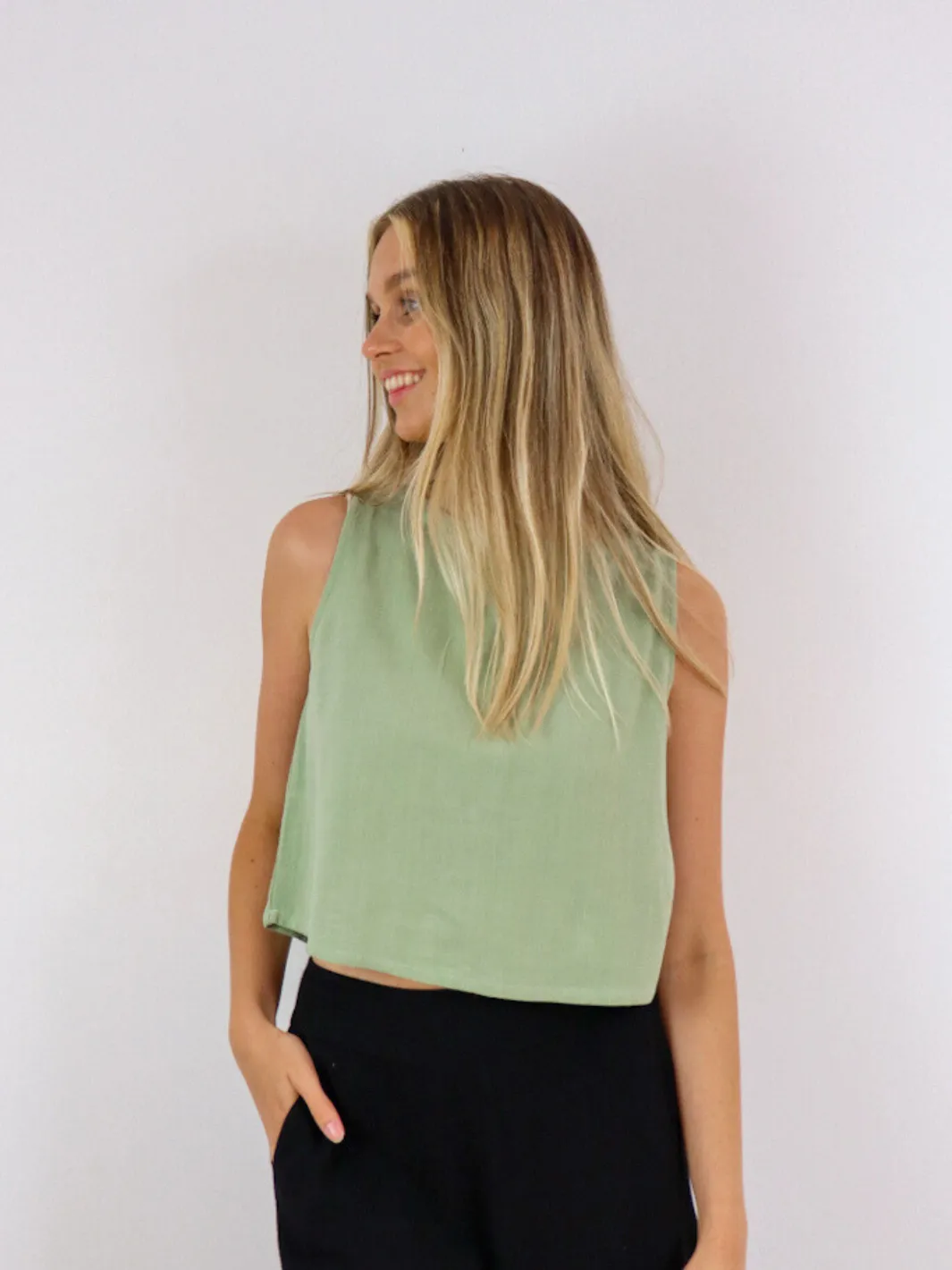 COCO LINEN TOP