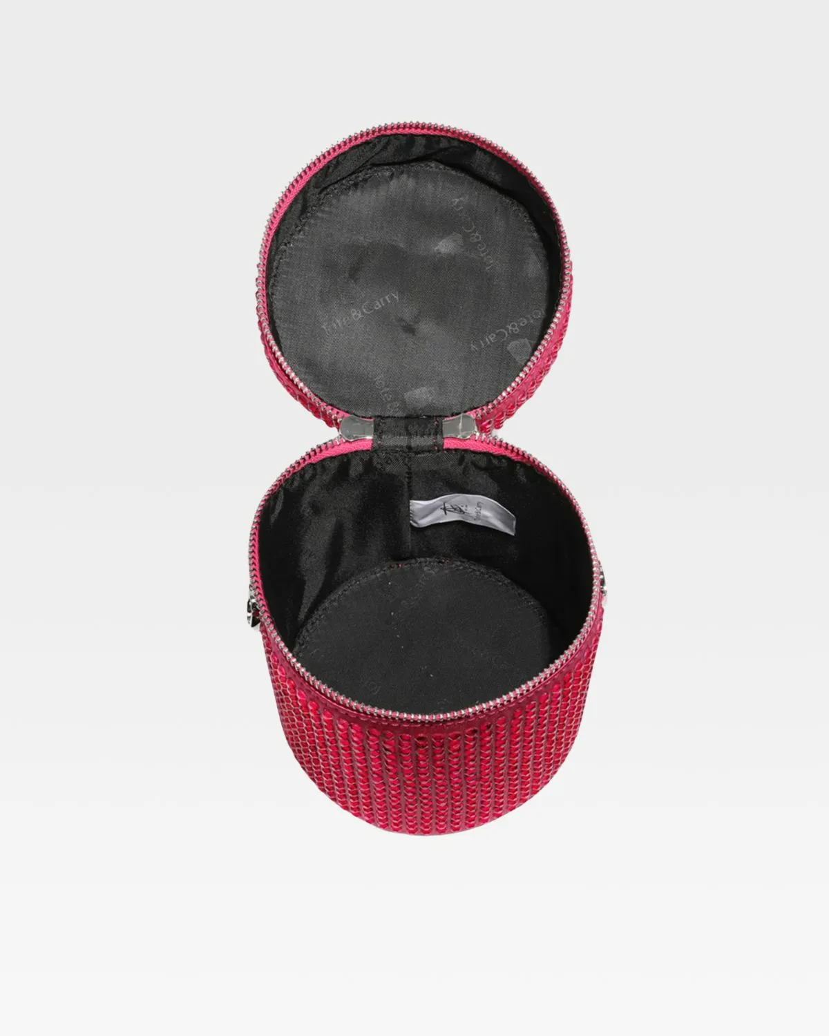Crystal Mini Barrel Bag in Pink