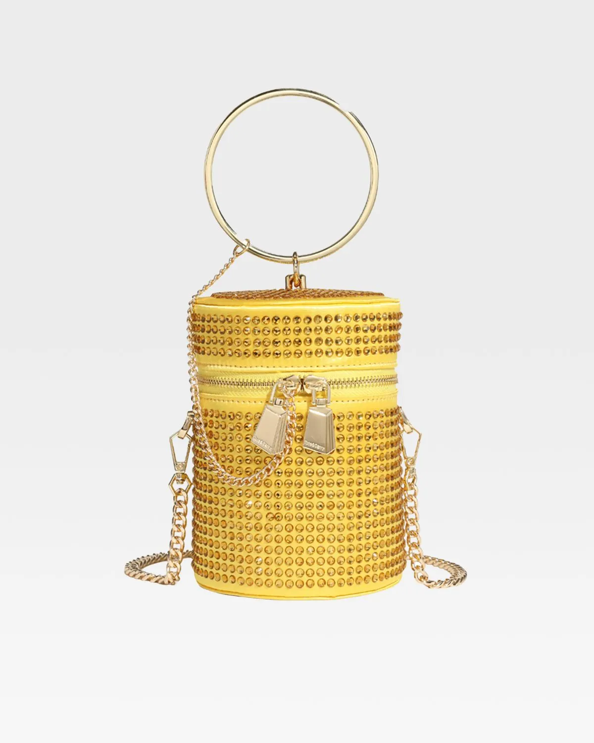 Crystal Mini Barrel Bags