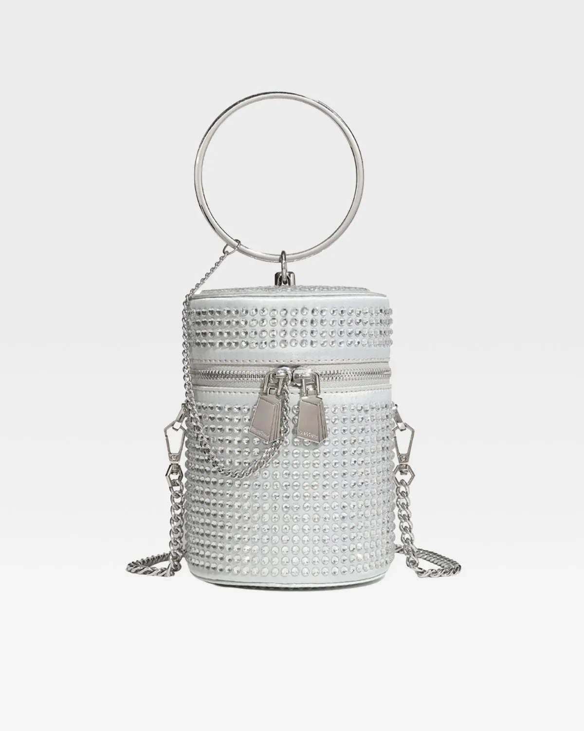 Crystal Mini Barrel Bags