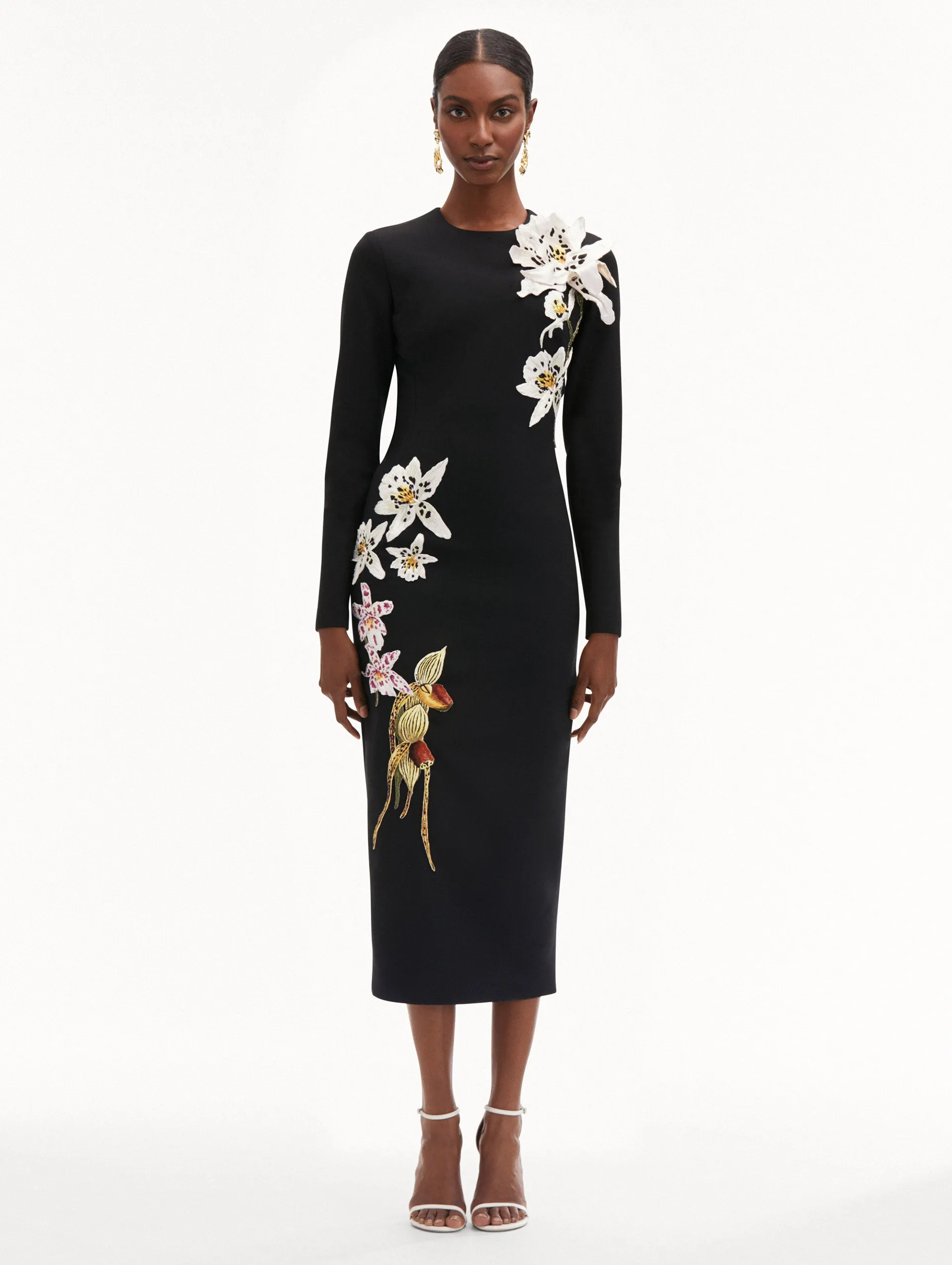 Crystal Orchid Threadwork Dress