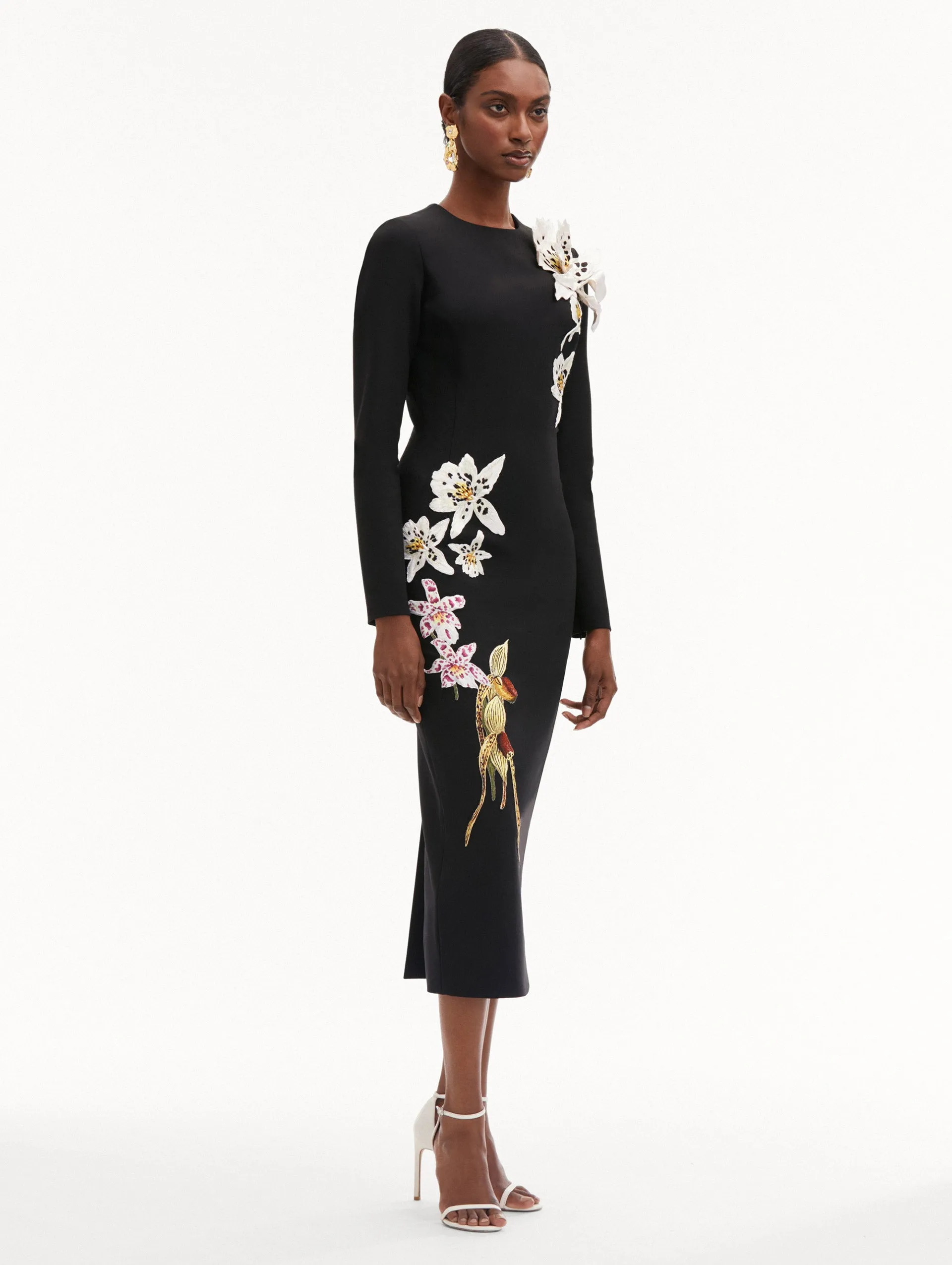 Crystal Orchid Threadwork Dress