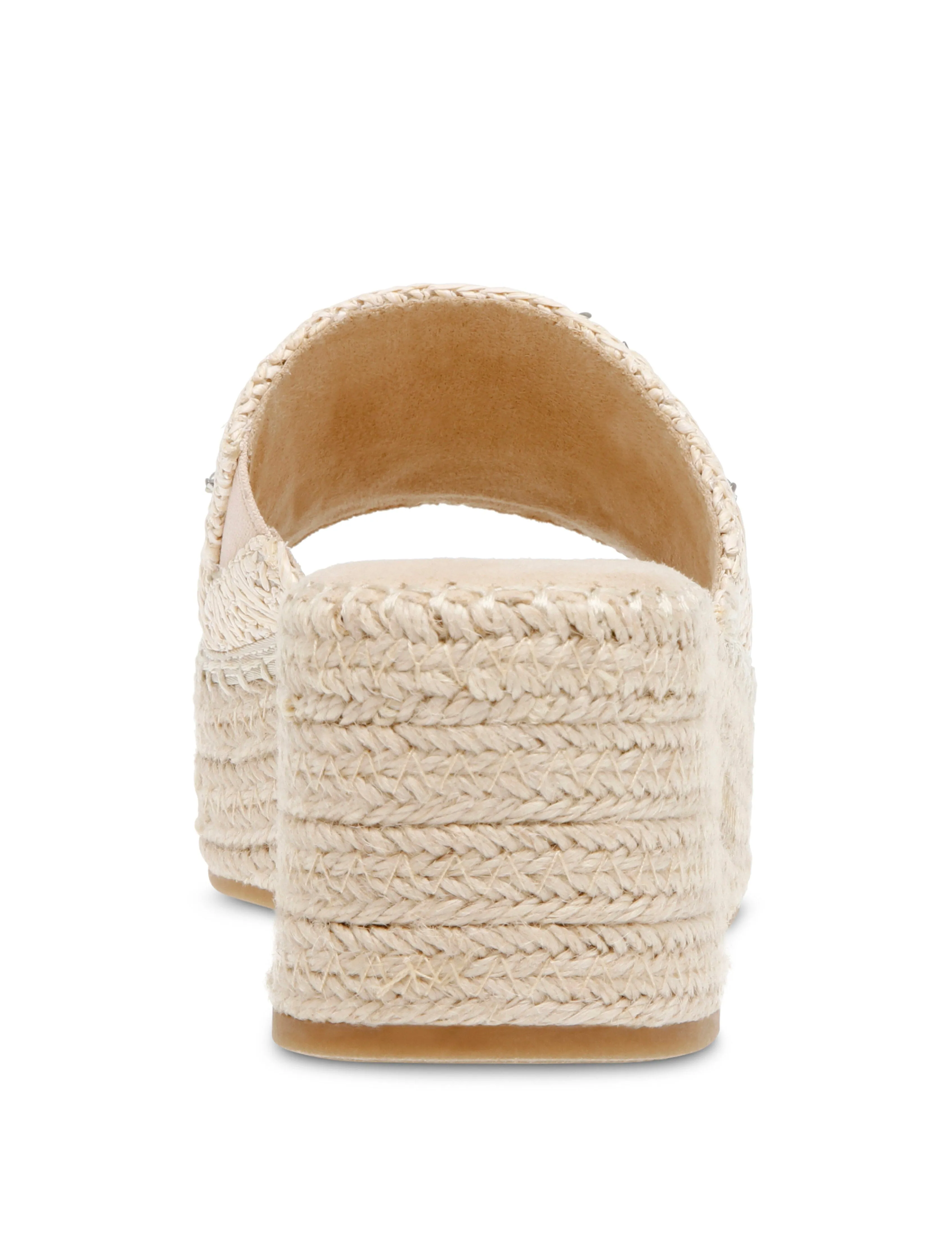 Crystal Platform Sandal