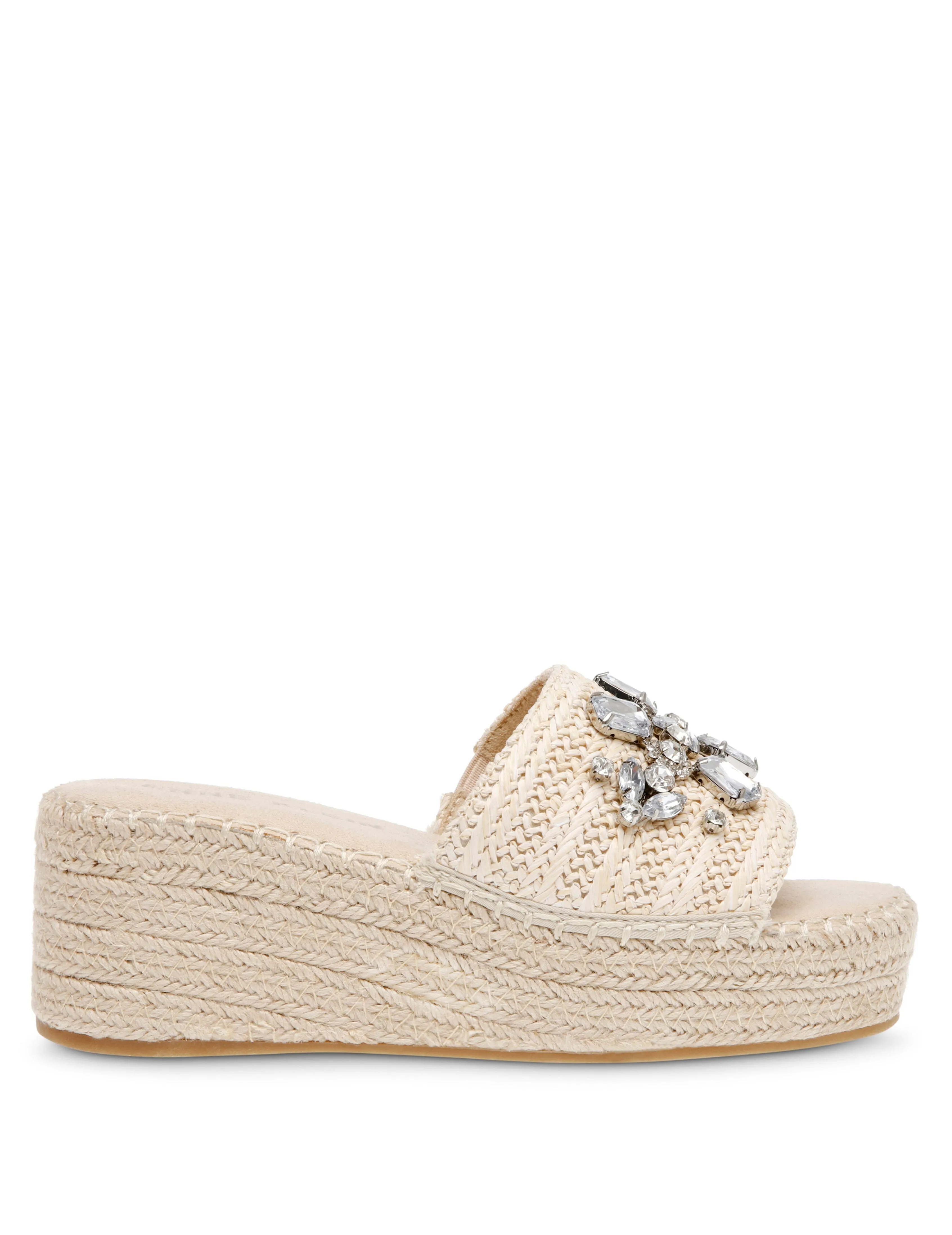 Crystal Platform Sandal