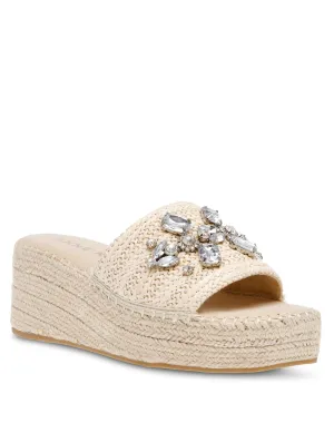 Crystal Platform Sandal