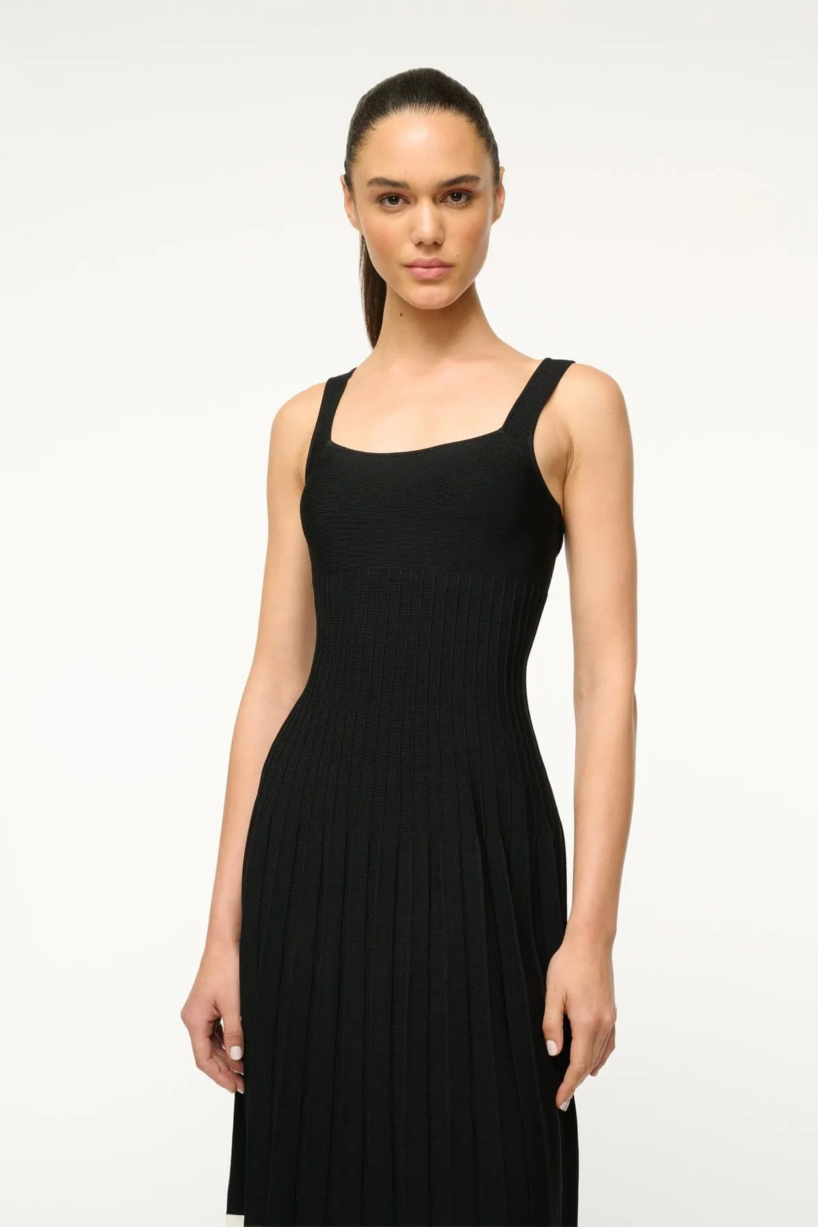 ELLISON DRESS | BLACK IVORY