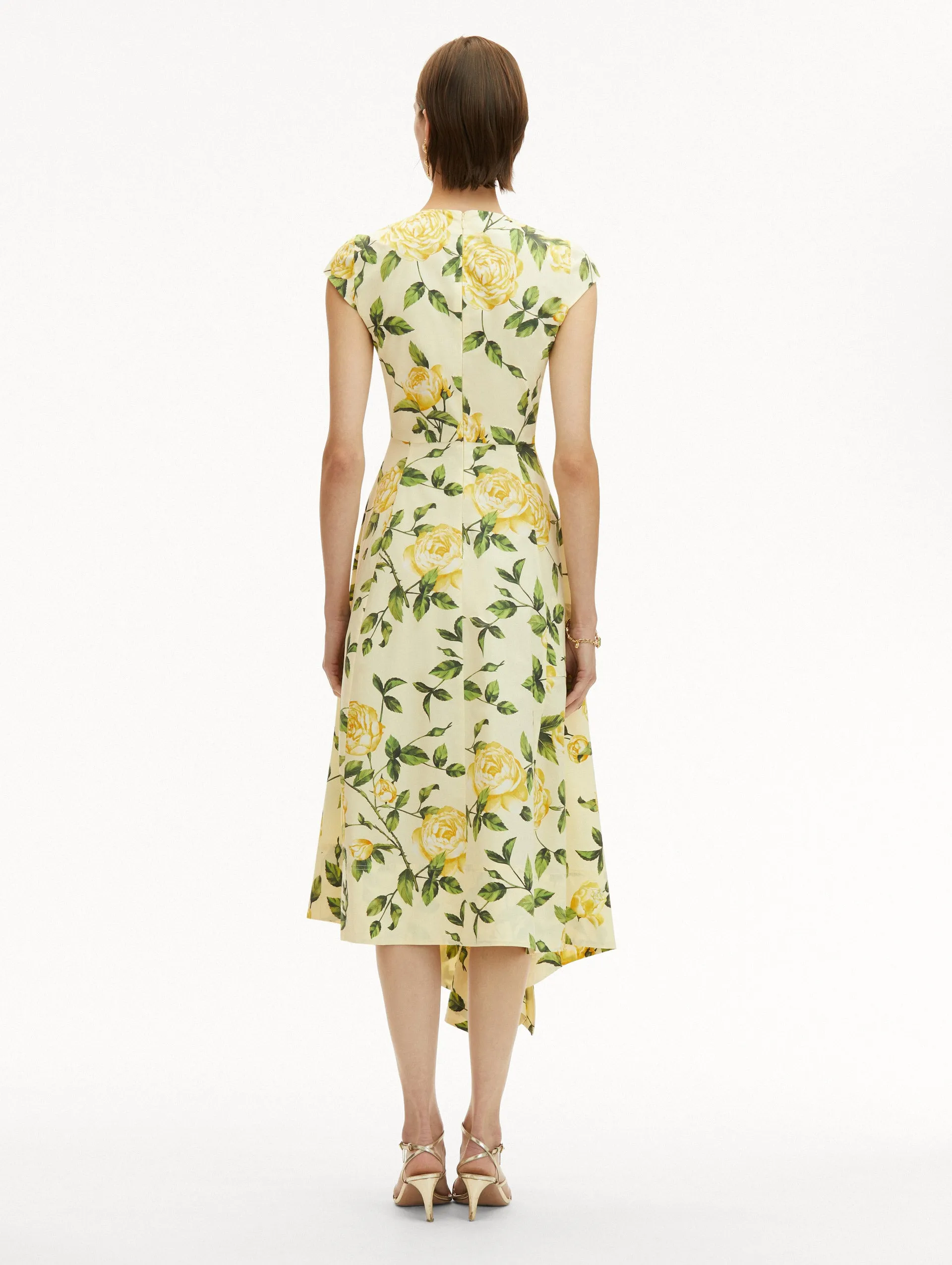 English Rose Asymmetrical Dress