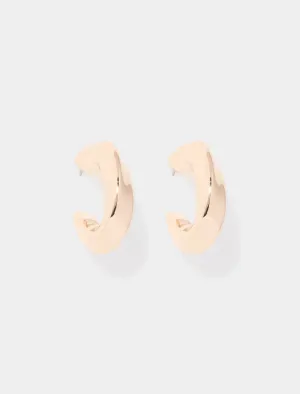 Etta Twist Hoop Earrings