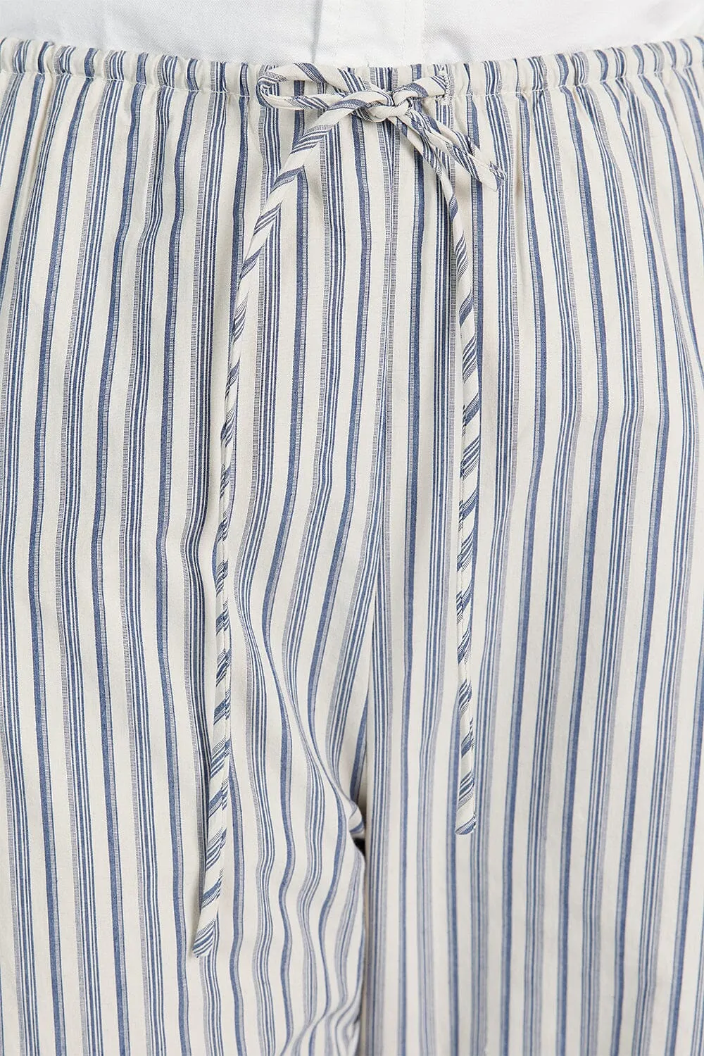 EZRA BLUE STRIPE DRAWSTRING PANT