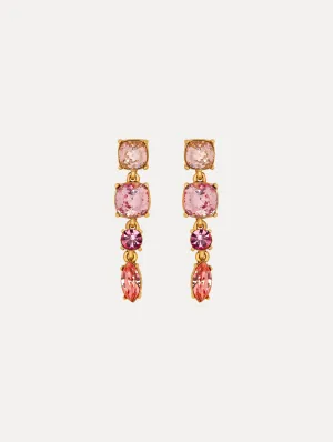 Four-Tier Drop Earrings