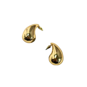 Gold Teardrop Earrings