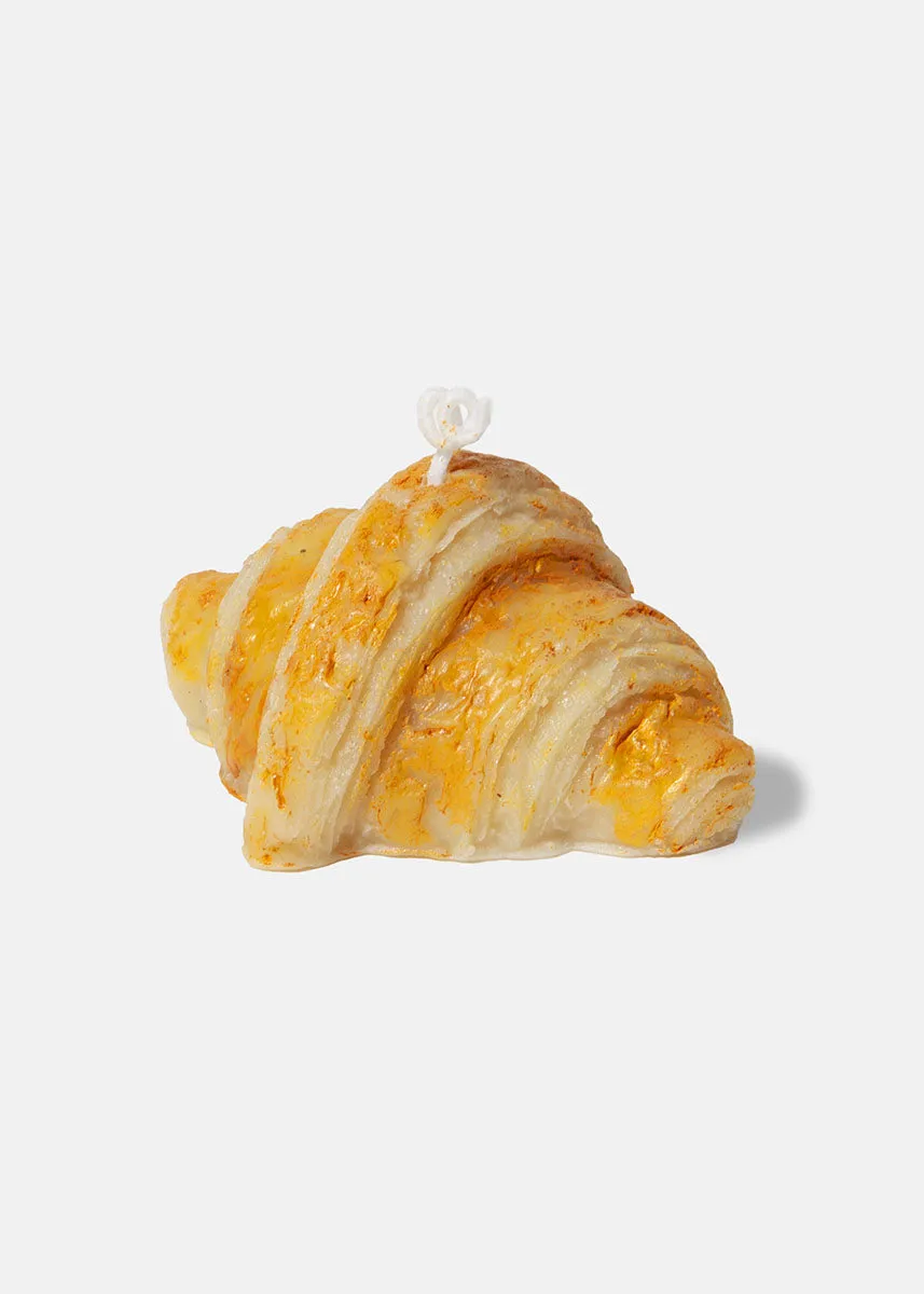 Good Morning Croissant Candle