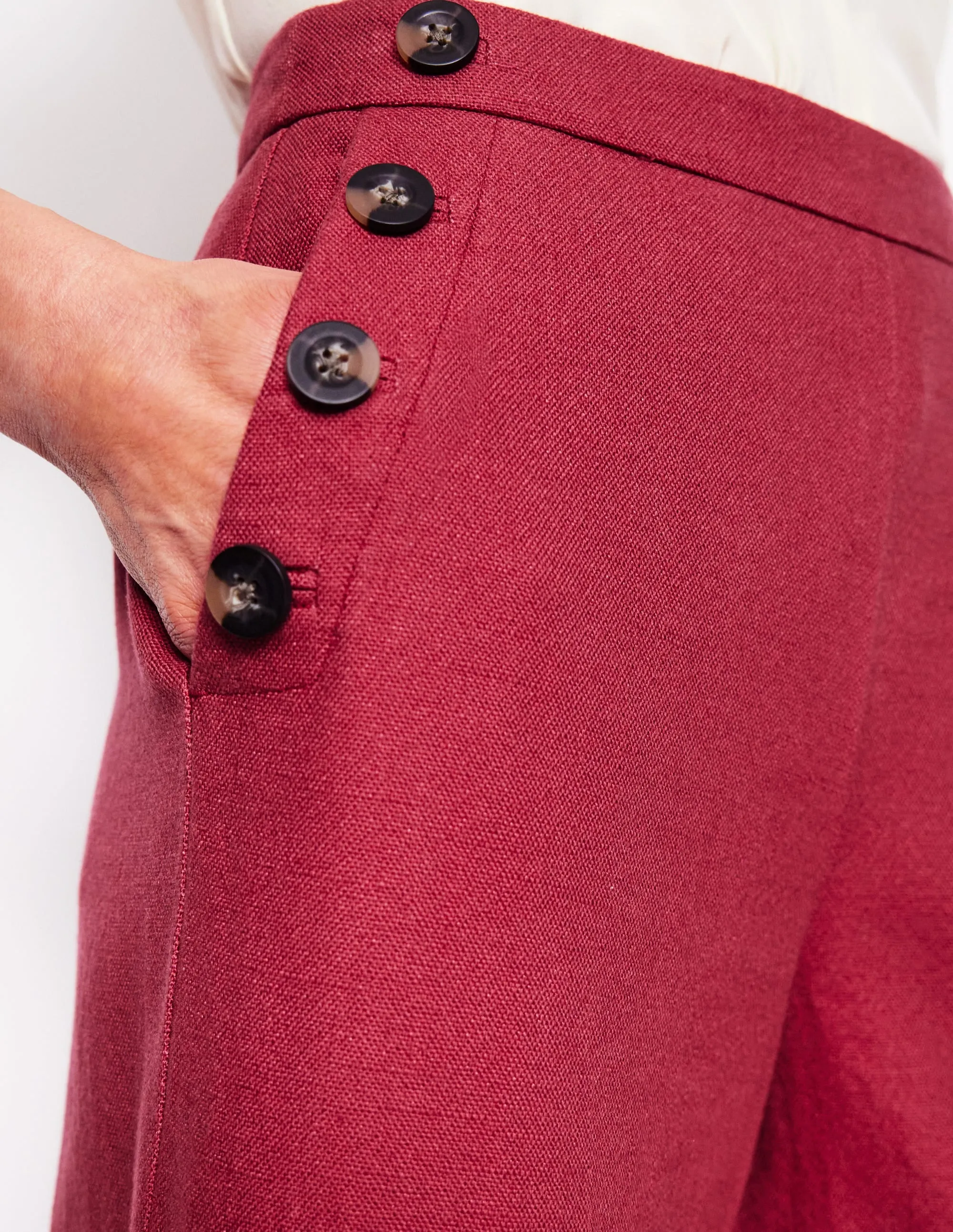 Greenwich Sailor Trousers-Terracotta