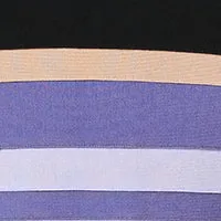 HERVÉ LÉGER X LAW ROACH STRIPED BANDAGE CUTOUT GOWN