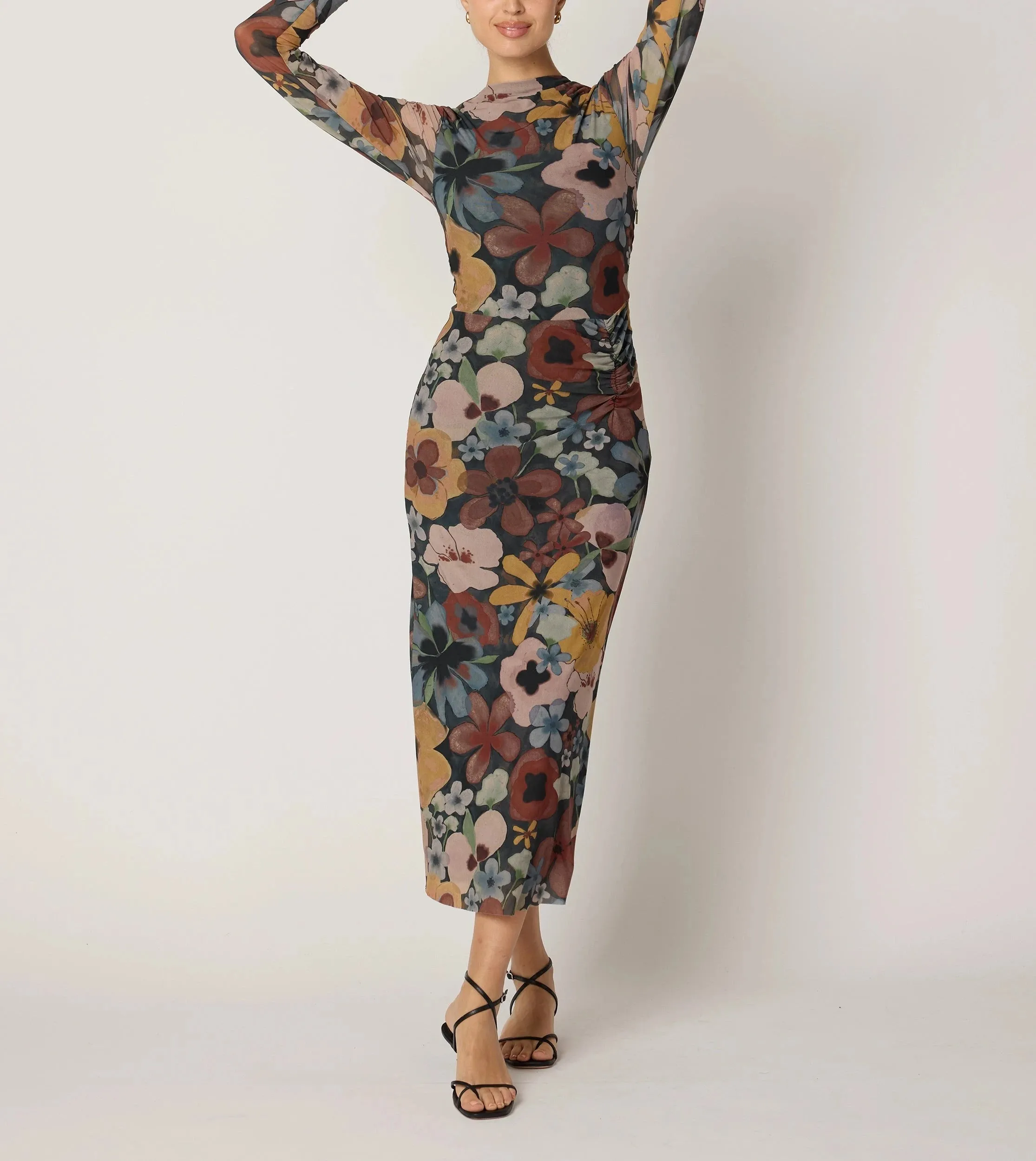 Katya Ankle Dress | Foraged Violets
