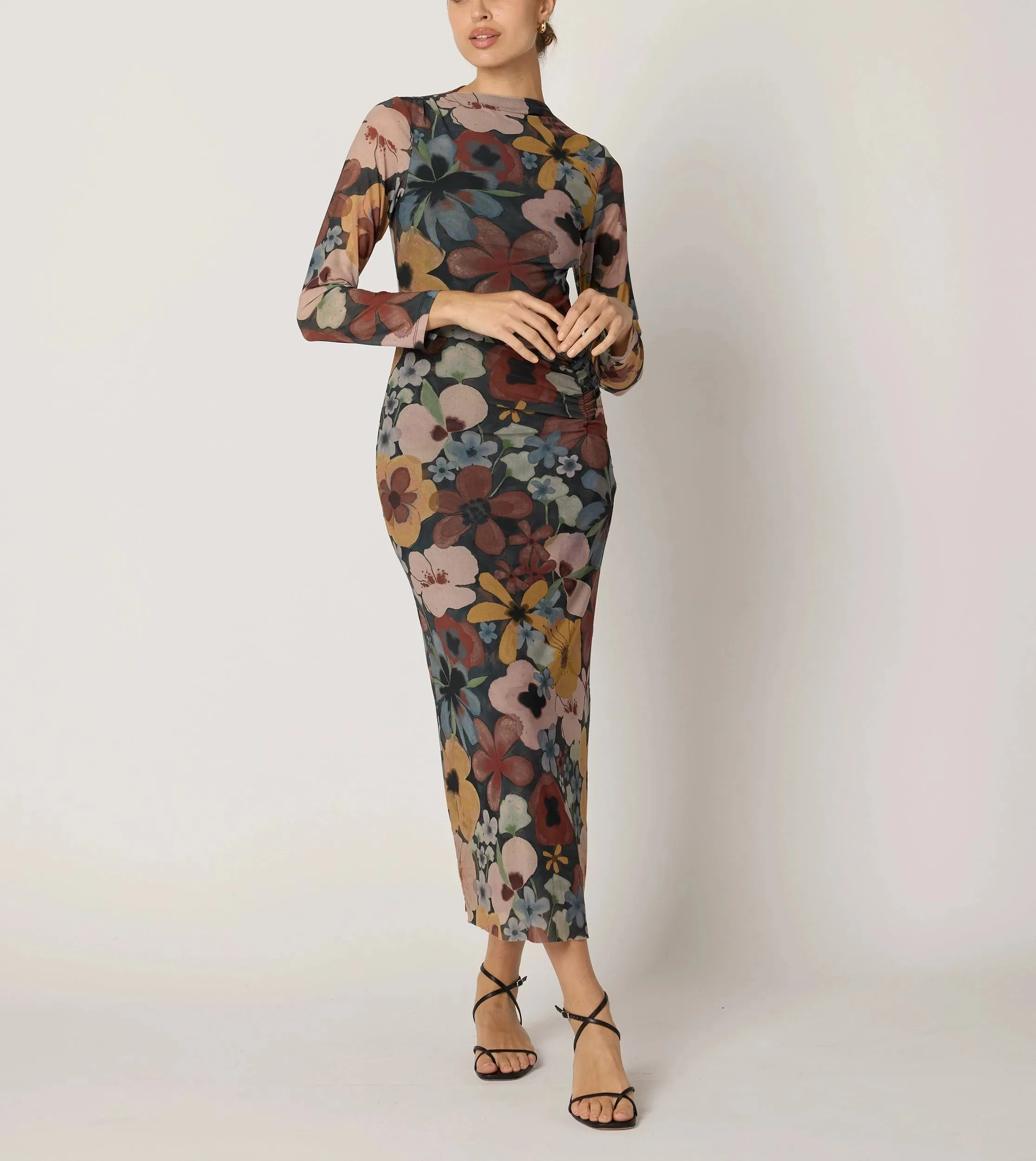 Katya Ankle Dress | Foraged Violets