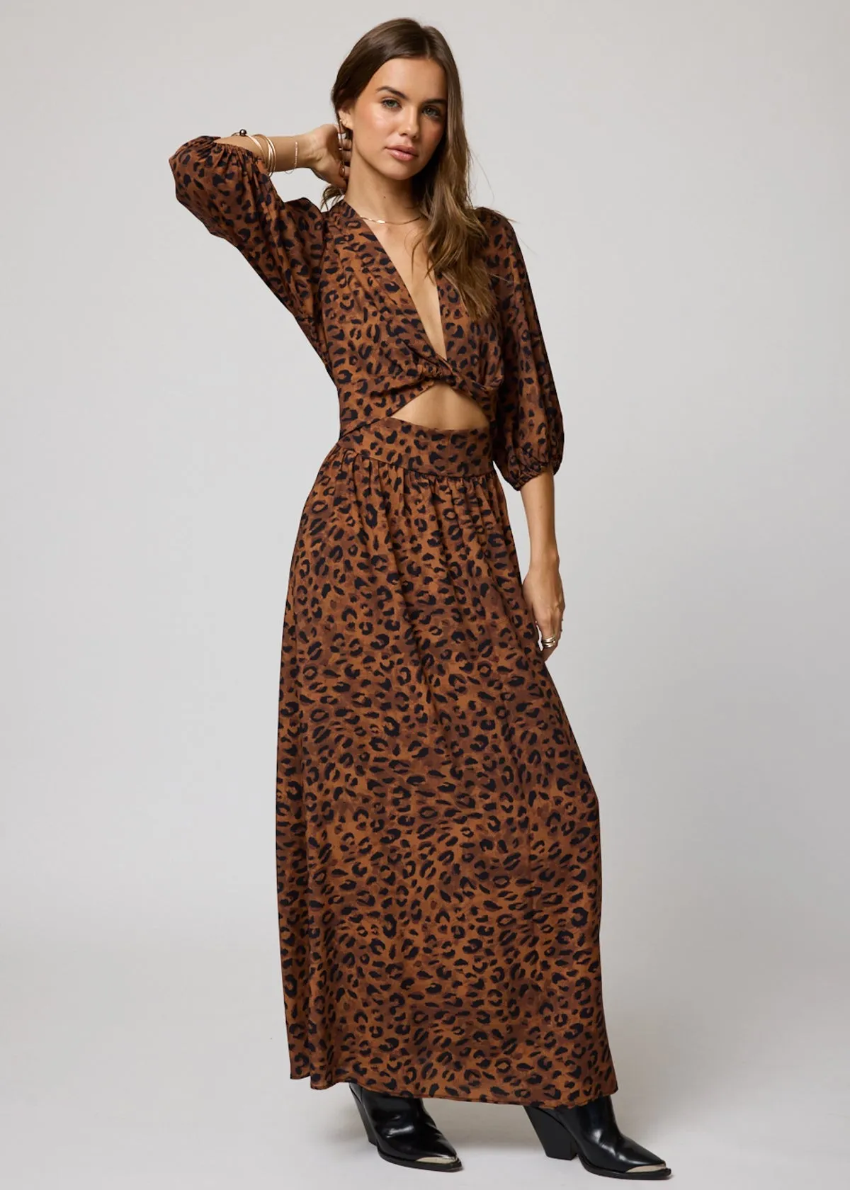 KNOT FRONT DRESS