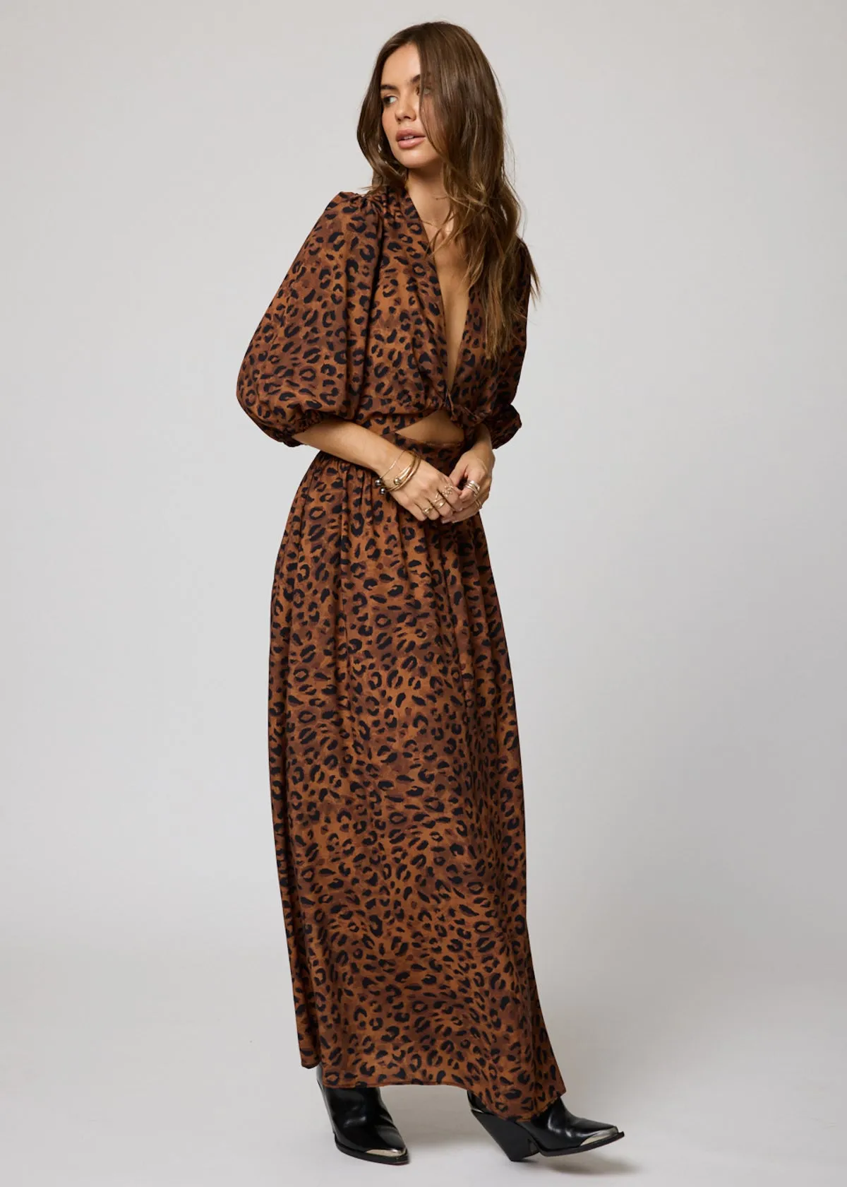 KNOT FRONT DRESS