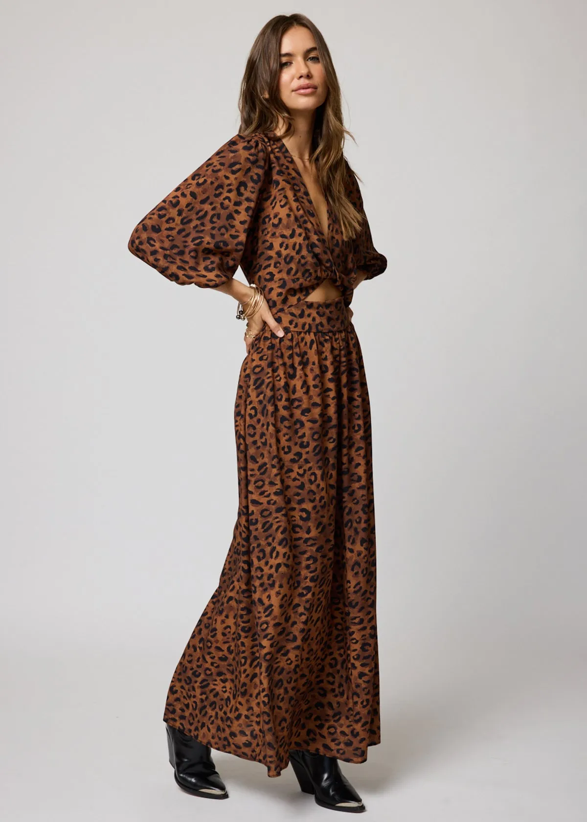KNOT FRONT DRESS
