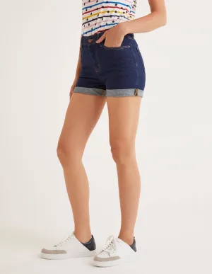 Kynance Denim Shorts-Indigo