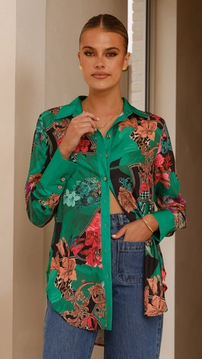 Lucinda Shirt - Green