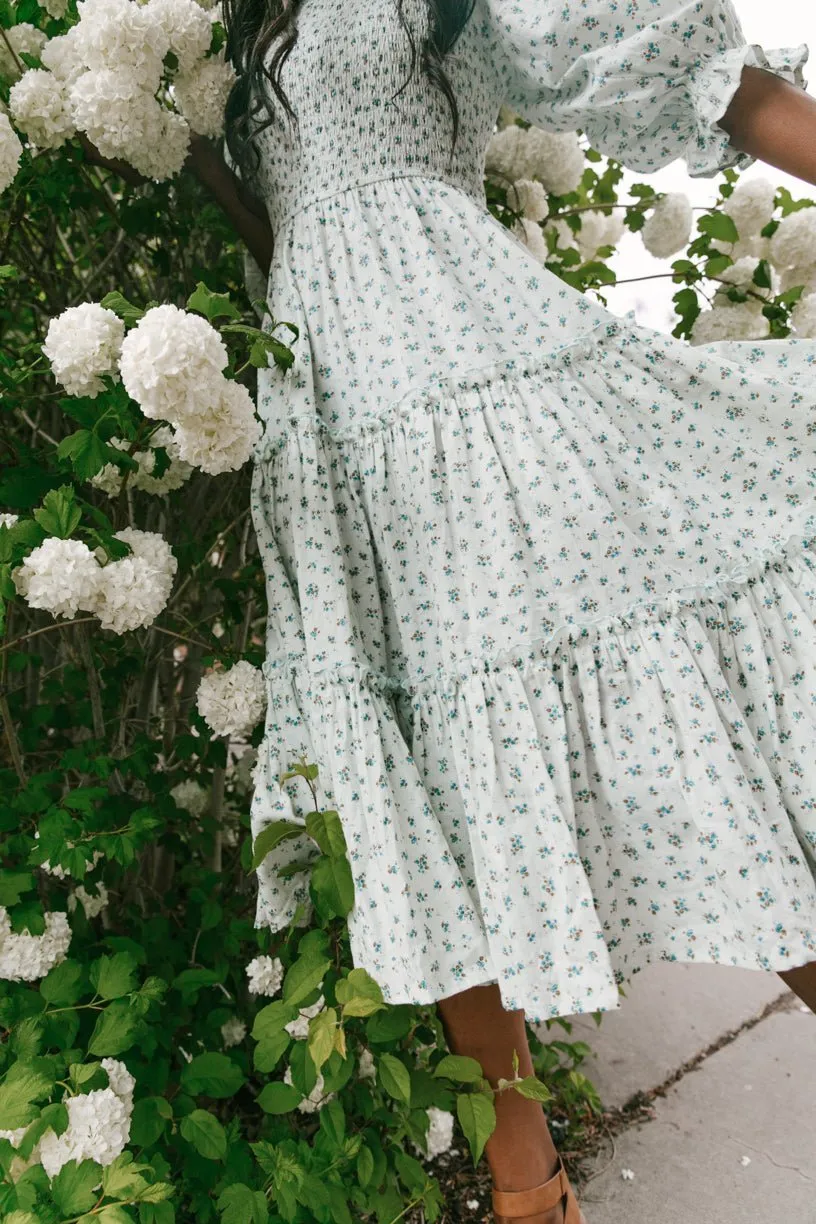 Madeline Dress in Blue
