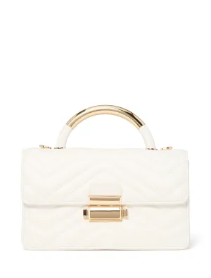 Mandy Metal Top Handle Bag