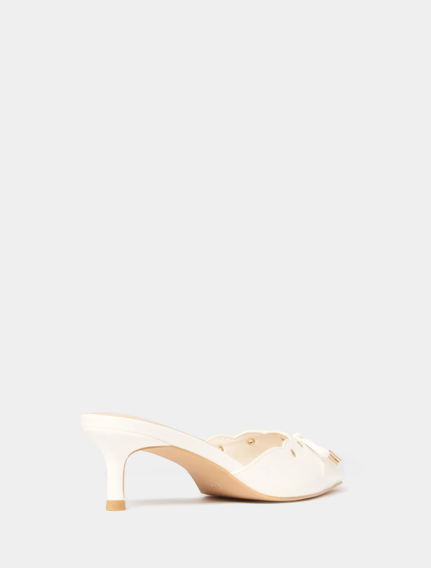 Marci Scalloped Mule Heel
