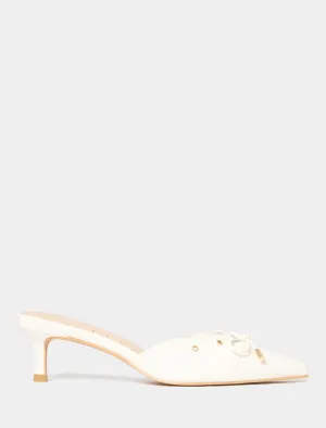 Marci Scalloped Mule Heel