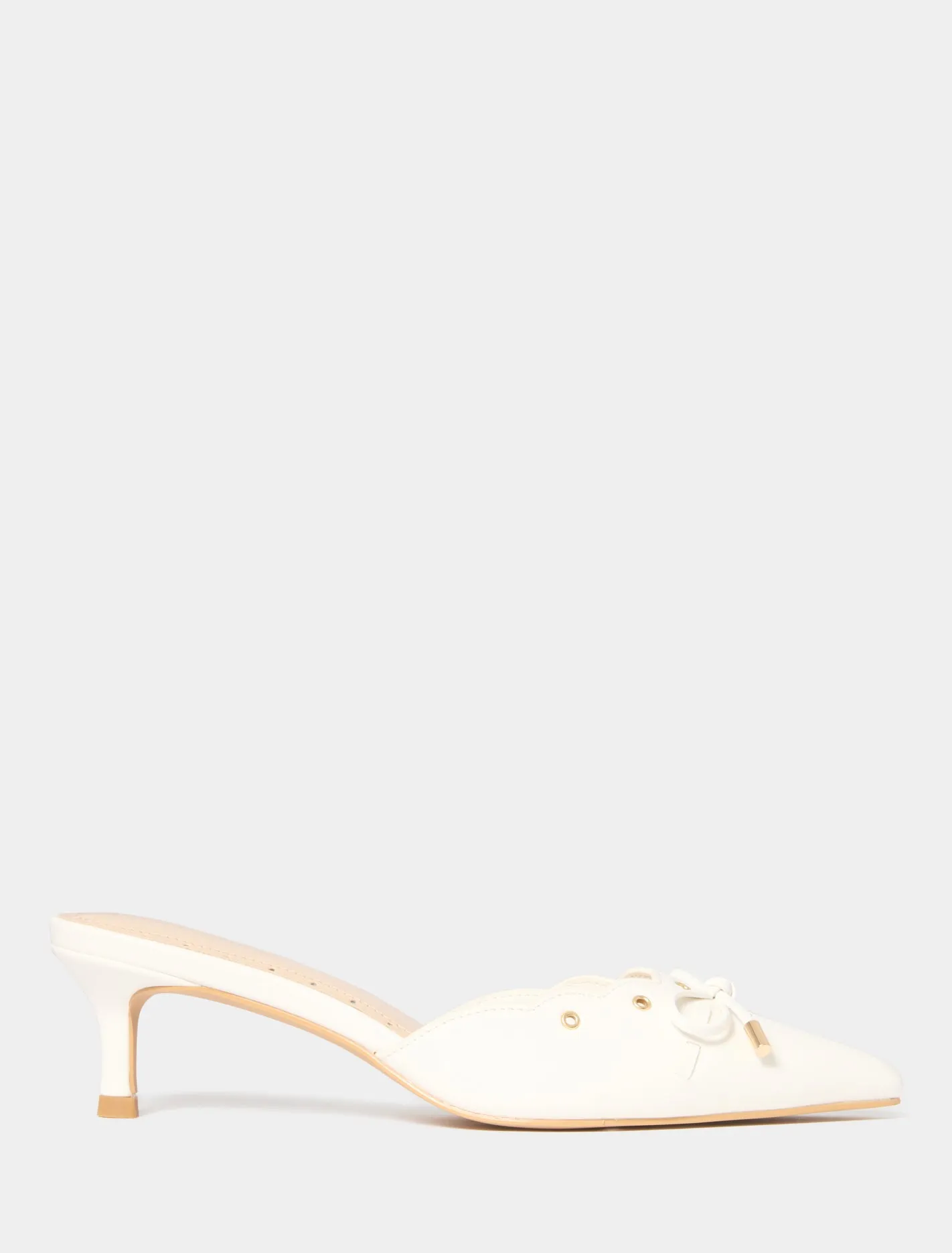 Marci Scalloped Mule Heel