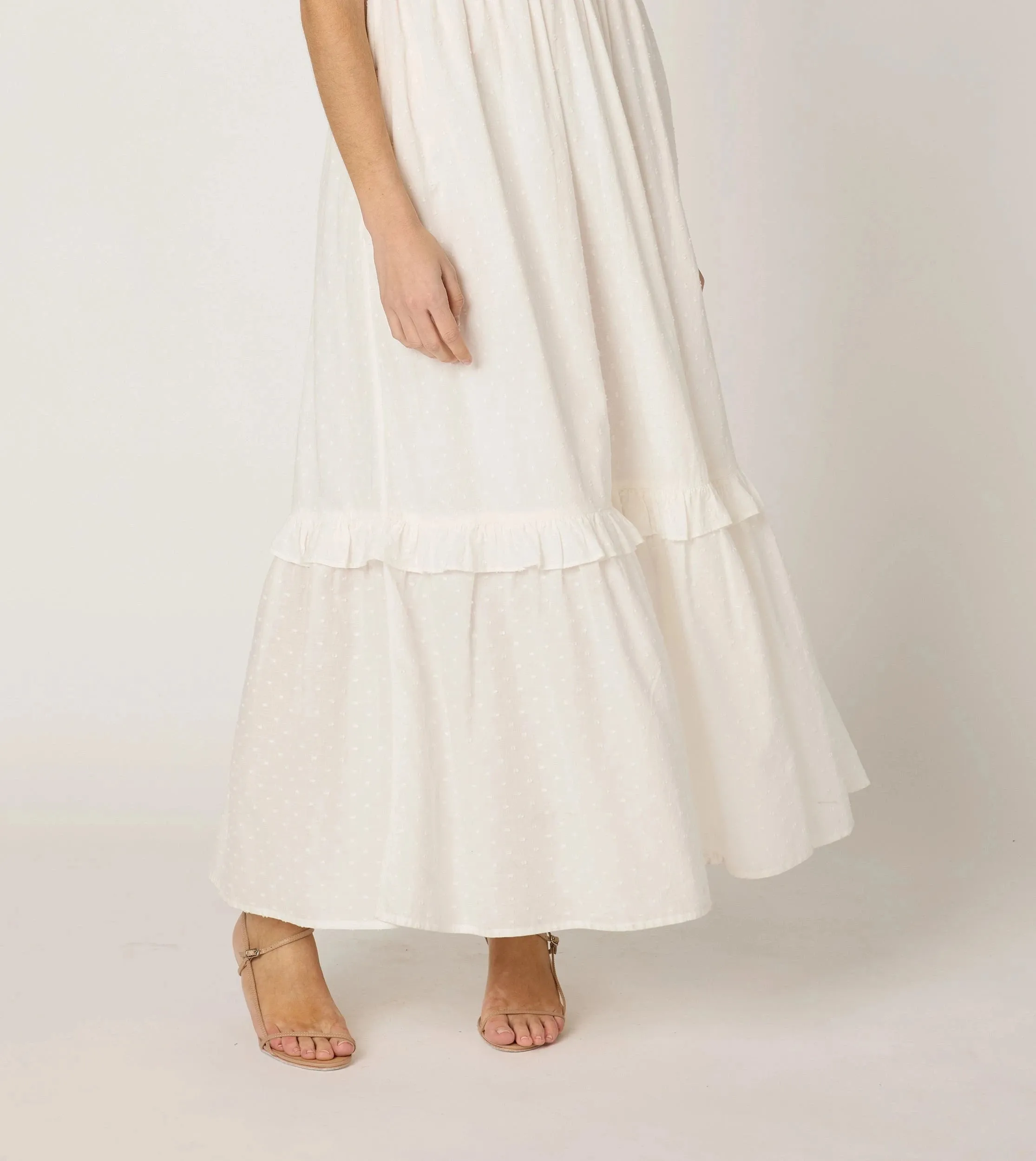 Nica Maxi Dress | Ivory