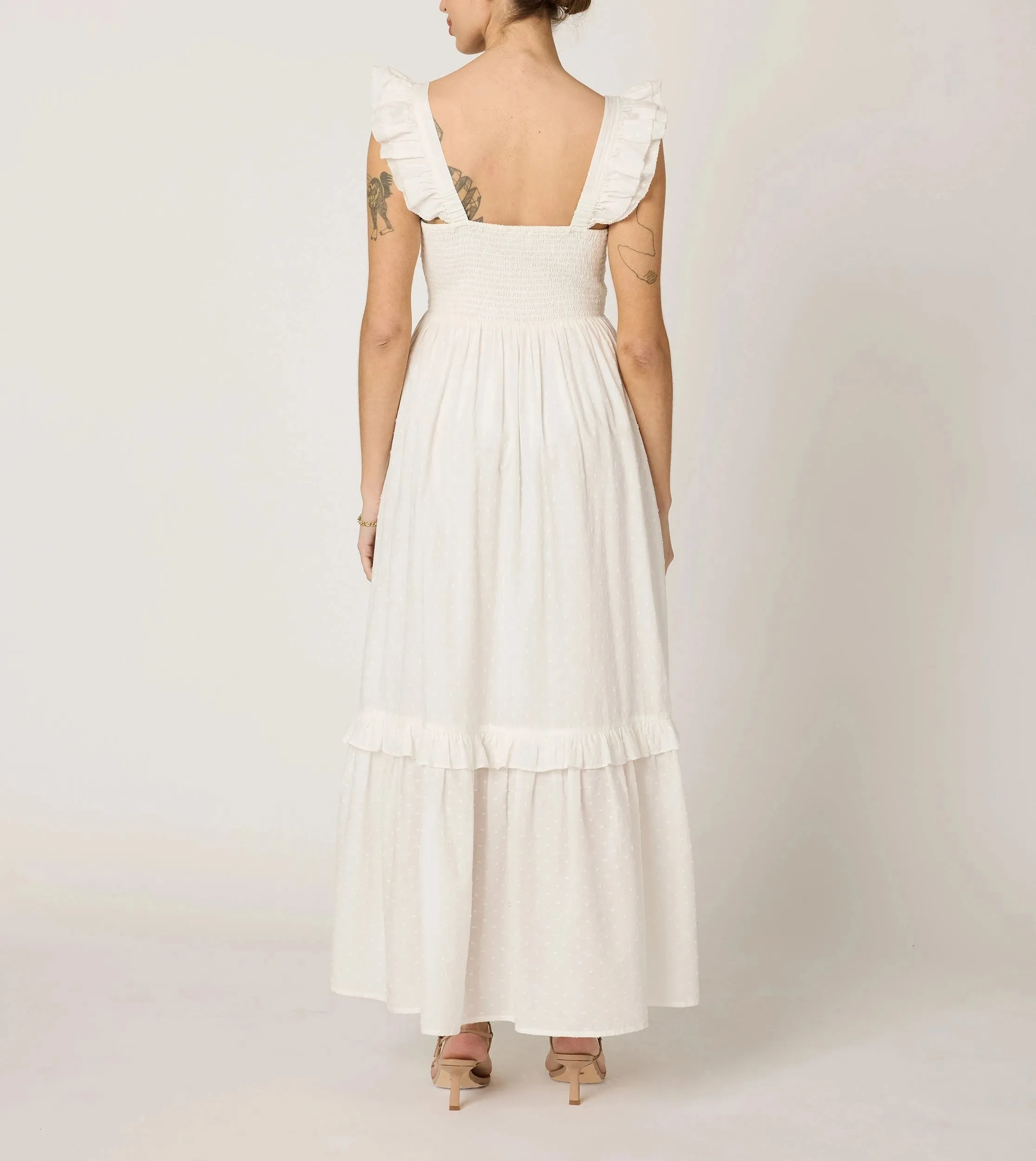 Nica Maxi Dress | Ivory