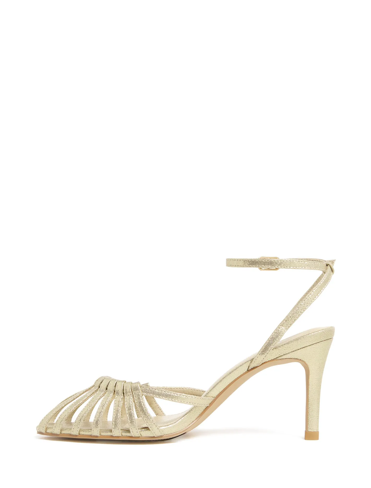 Normani Caged Occasion Heel Sandal