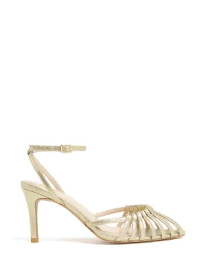 Normani Caged Occasion Heel Sandal