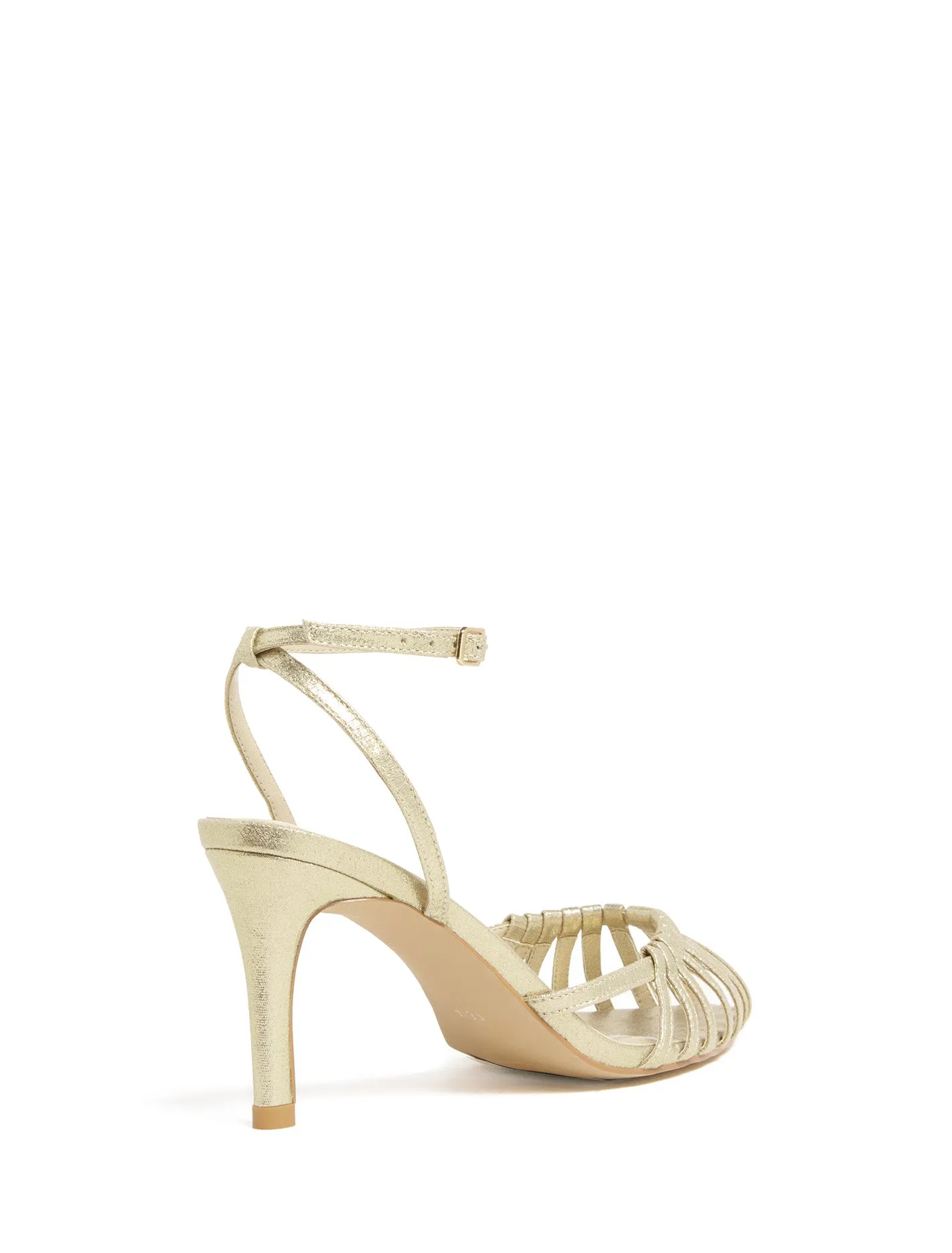 Normani Caged Occasion Heel Sandal